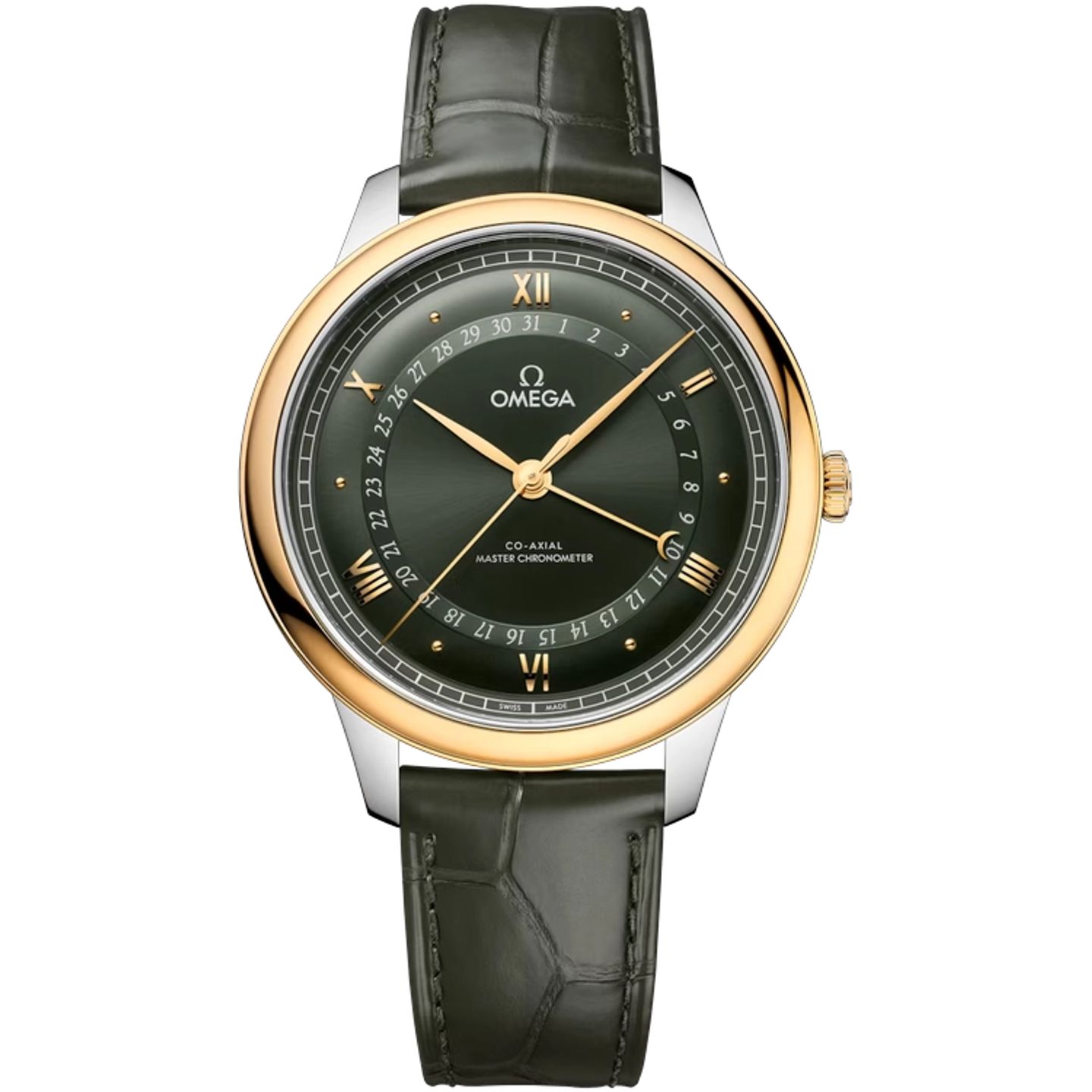Omega De Ville Prestige 434.23.42.22.10.001 (2025) - Green dial 42 mm Gold/Steel case (1/1)