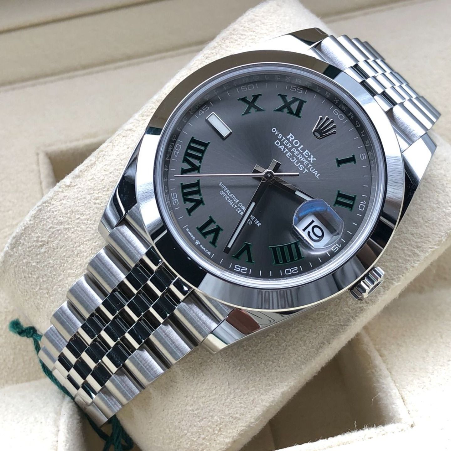 Rolex Datejust 41 126300 (2024) - Grijs wijzerplaat 41mm Staal (5/8)