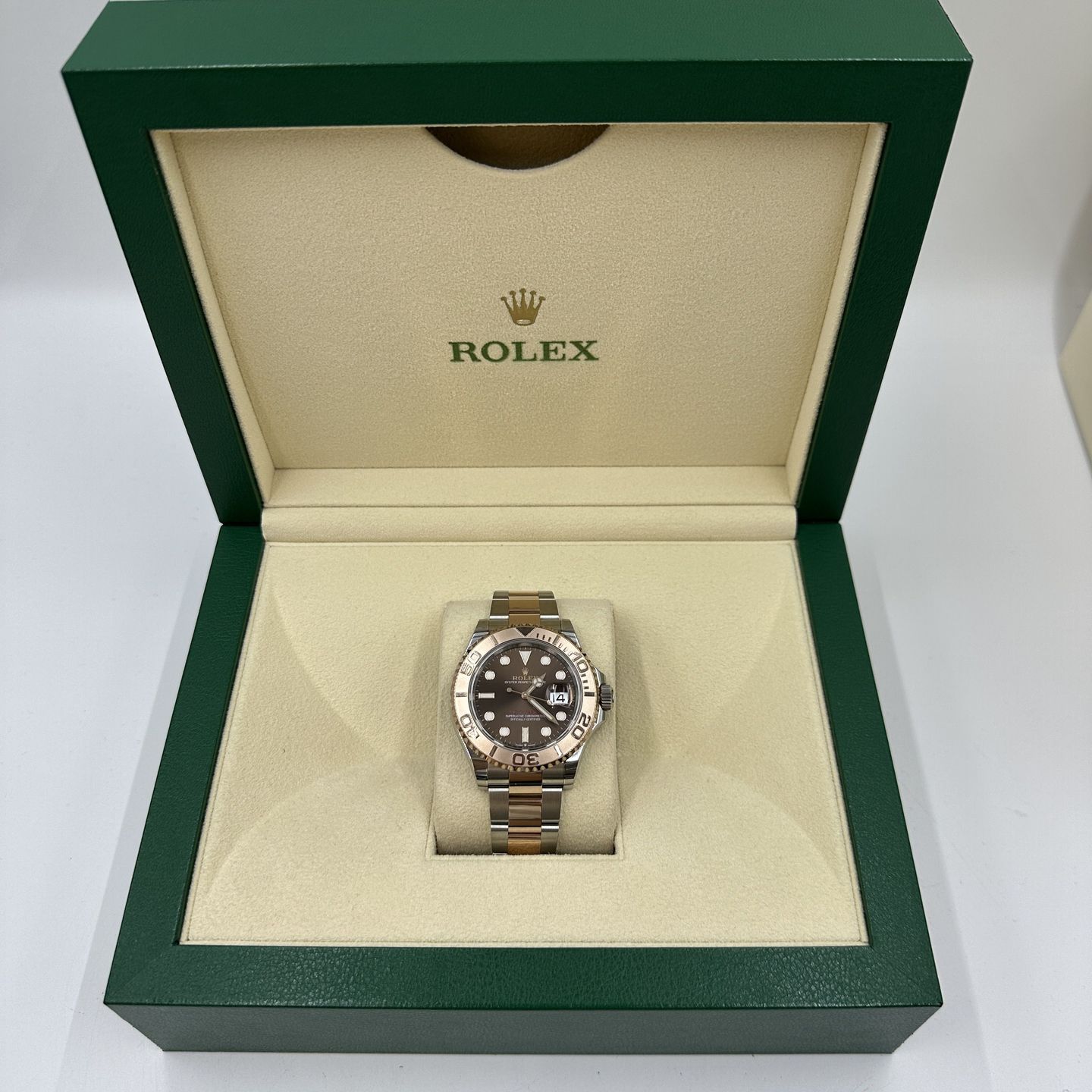 Rolex Yacht-Master 40 126621 (Unknown (random serial)) - Brown dial 40 mm Steel case (3/8)