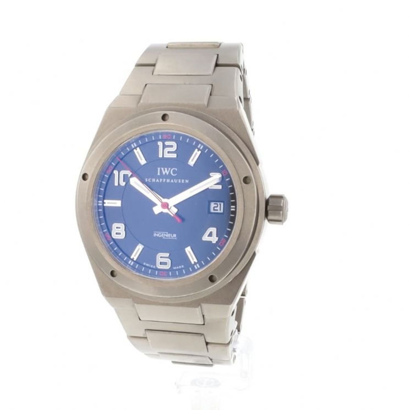 IWC Ingenieur AMG IW322702 (Unknown (random serial)) - Black dial 43 mm Titanium case (5/8)