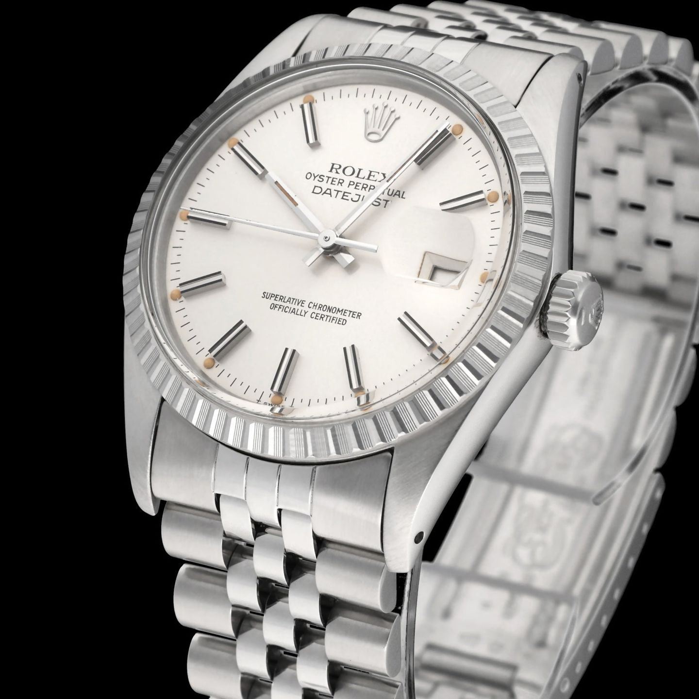 Rolex Datejust 36 16030 (1981) - Zilver wijzerplaat 36mm Staal (7/8)