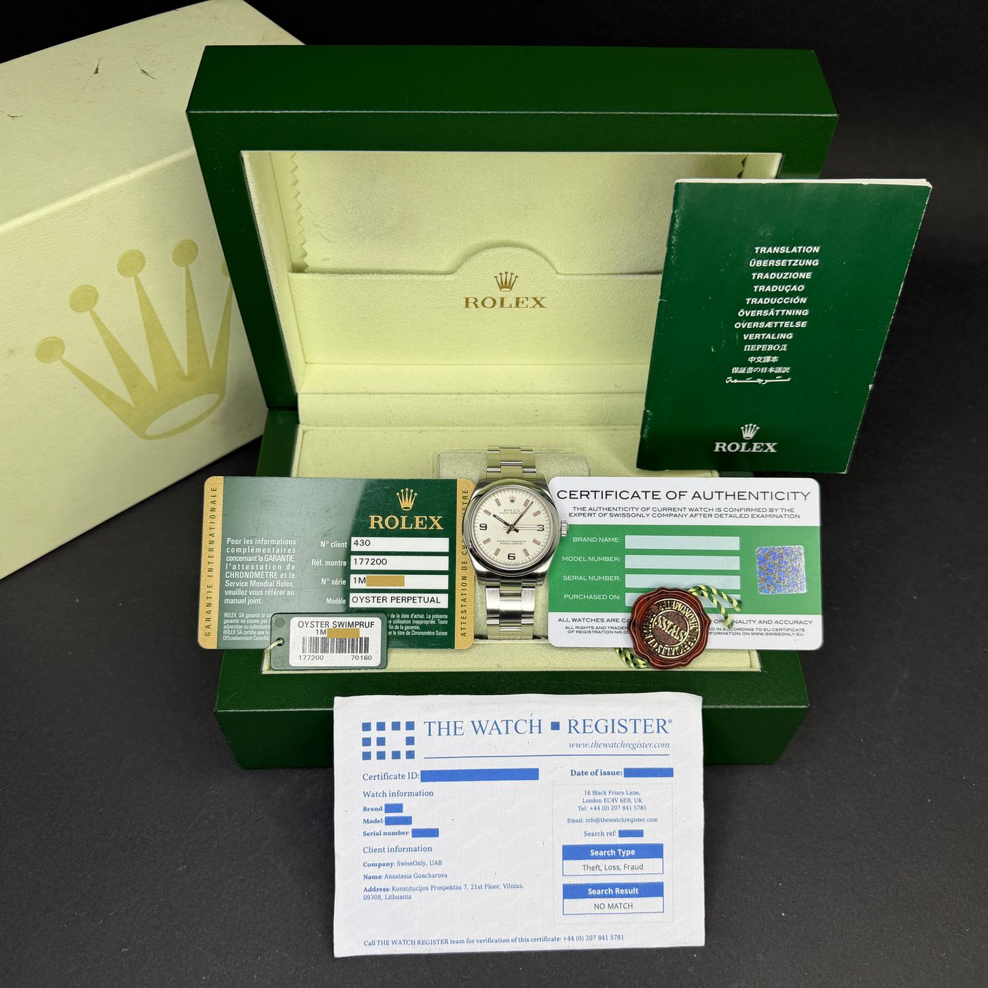 Rolex Oyster Perpetual 31 177200 - (3/8)