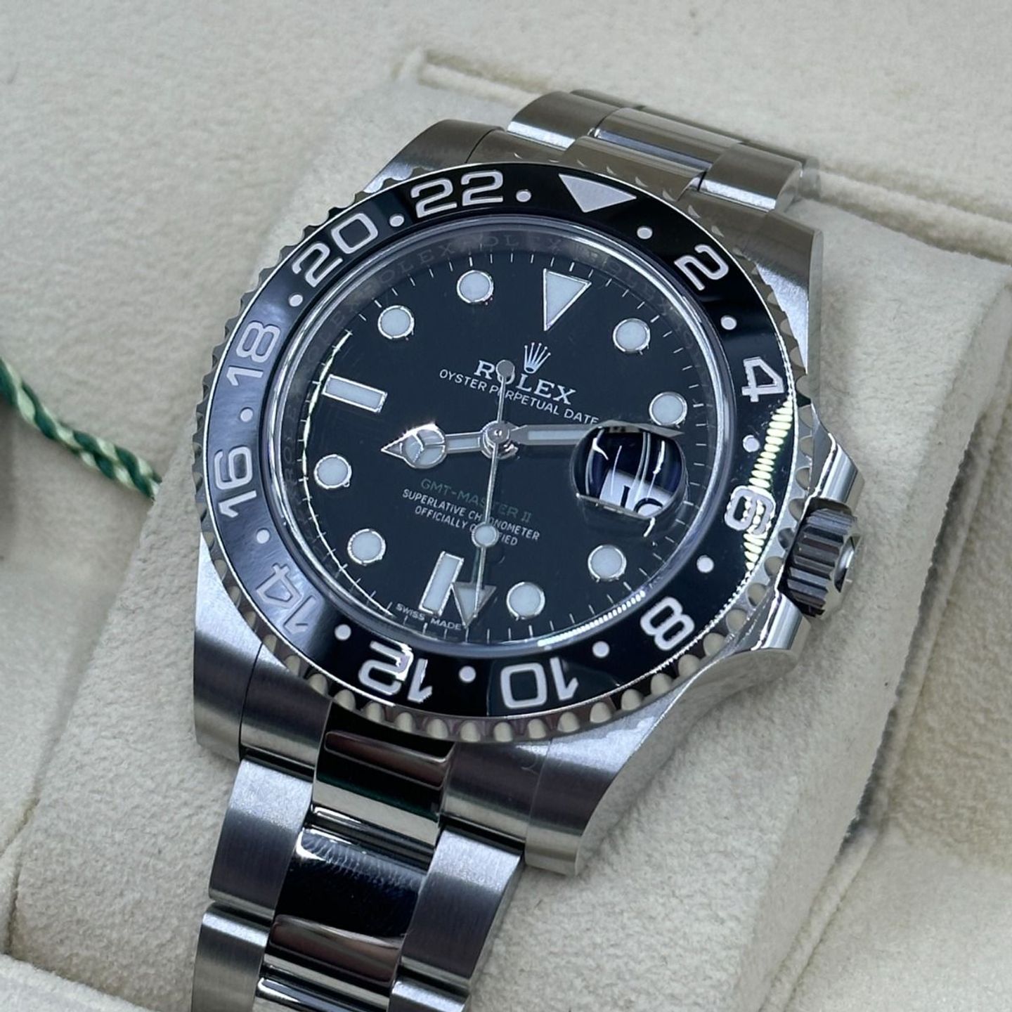 Rolex GMT-Master II 116710LN (2021) - Zwart wijzerplaat 40mm Staal (7/8)