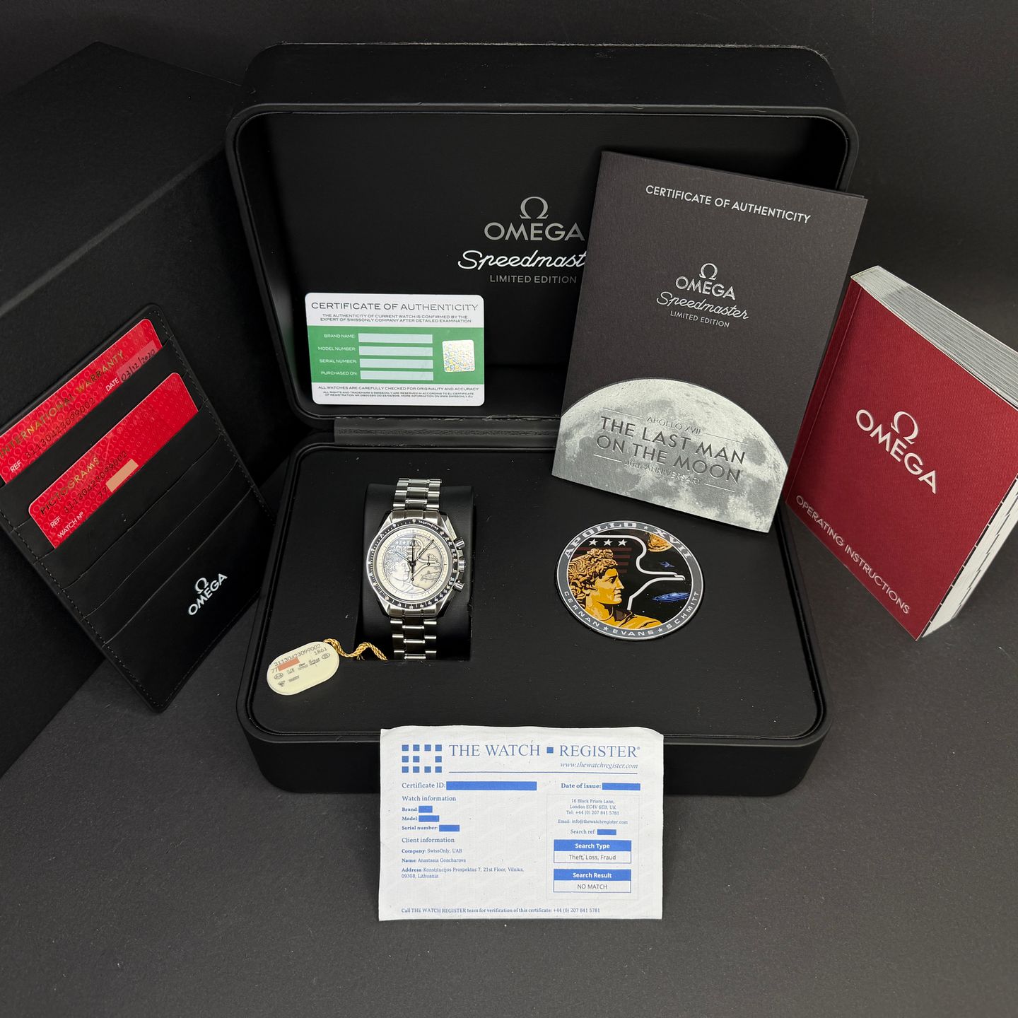 Omega Speedmaster Professional Moonwatch 311.30.42.30.99.002 (2012) - Silver dial 42 mm Steel case (3/8)