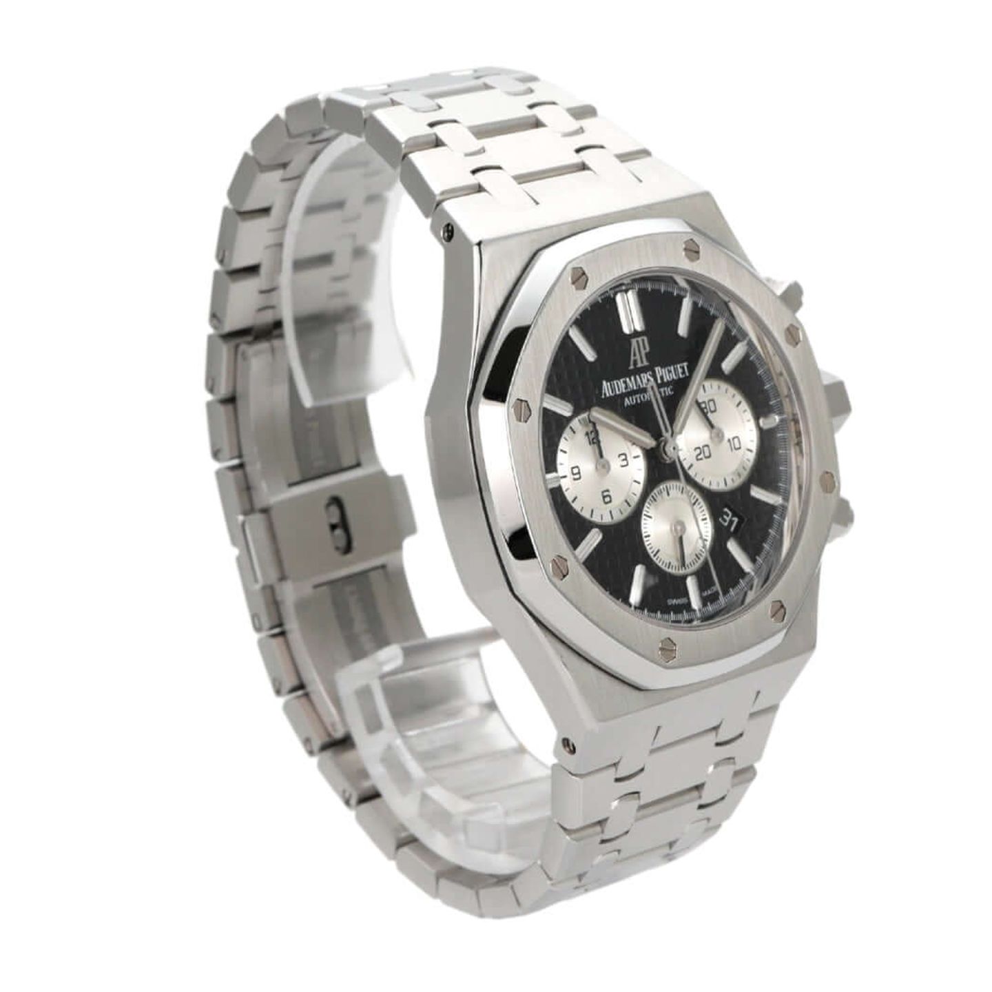 Audemars Piguet Royal Oak Chronograph 26331ST.OO.1220ST.02 (2017) - Black dial 41 mm Steel case (4/8)