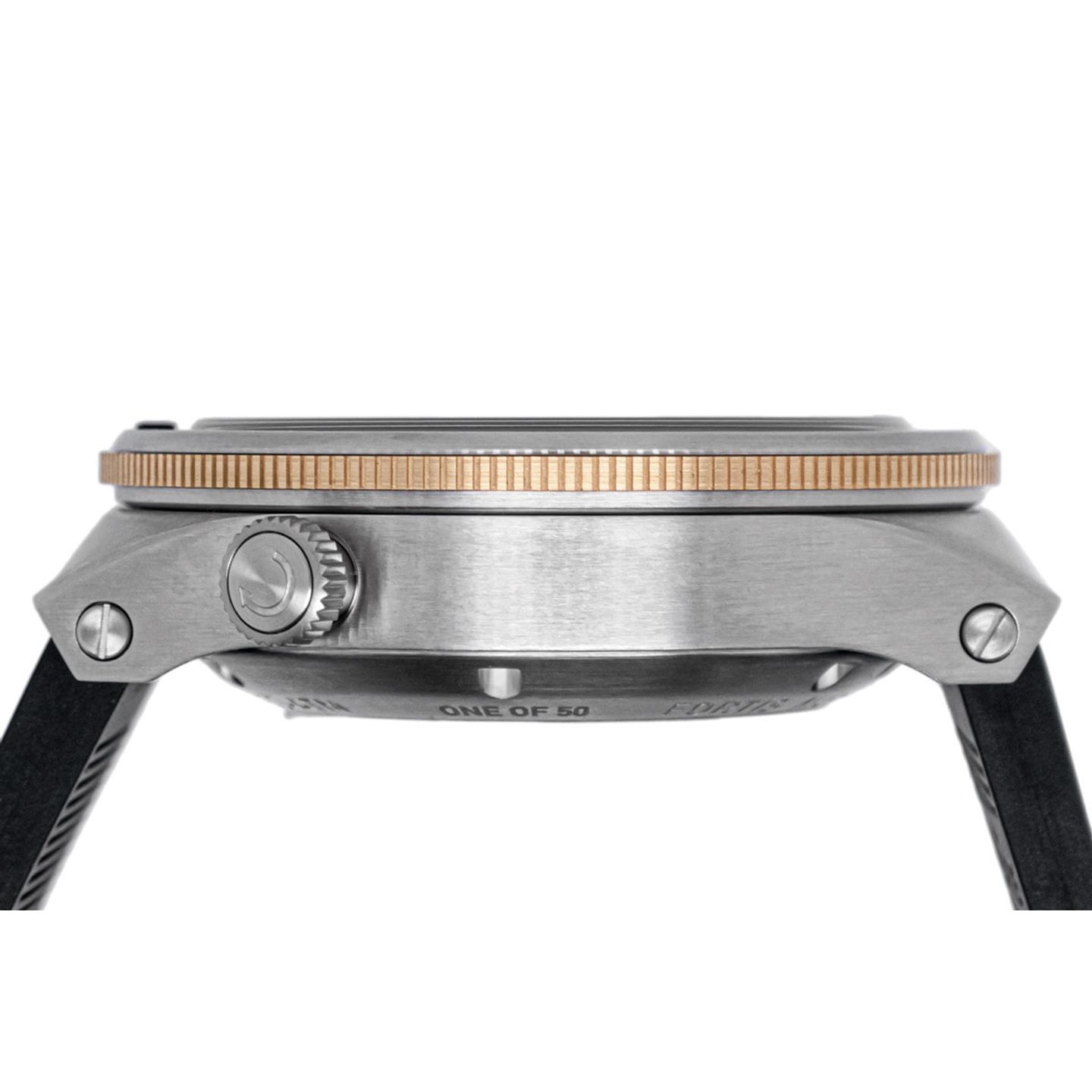 Fortis Marinemaster F8120015 (2025) - Zwart wijzerplaat 44mm Staal (5/7)