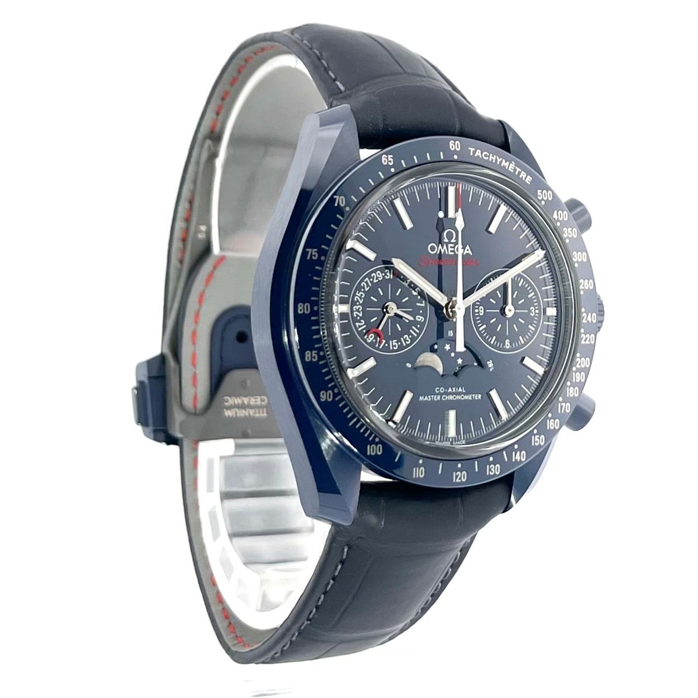 Omega Speedmaster Professional Moonwatch Moonphase 304.93.44.52.03.001 (2023) - Blauw wijzerplaat 44mm Keramiek (3/7)