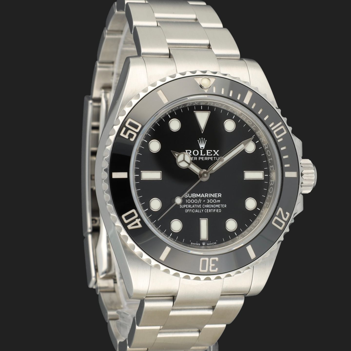 Rolex Submariner No Date 124060 (2021) - Black dial 41 mm Steel case (4/8)