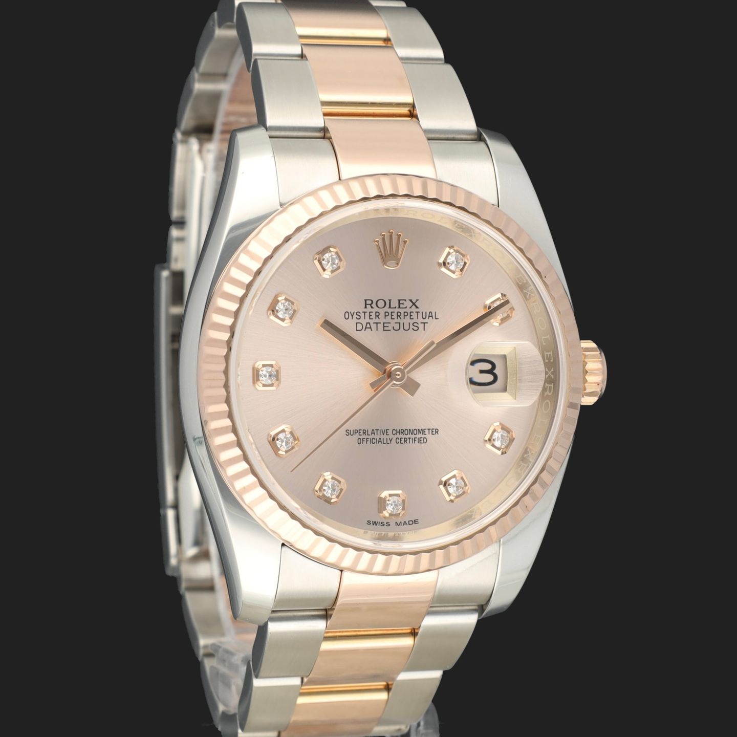 Rolex Datejust 36 116231 (2017) - 36mm Goud/Staal (4/8)