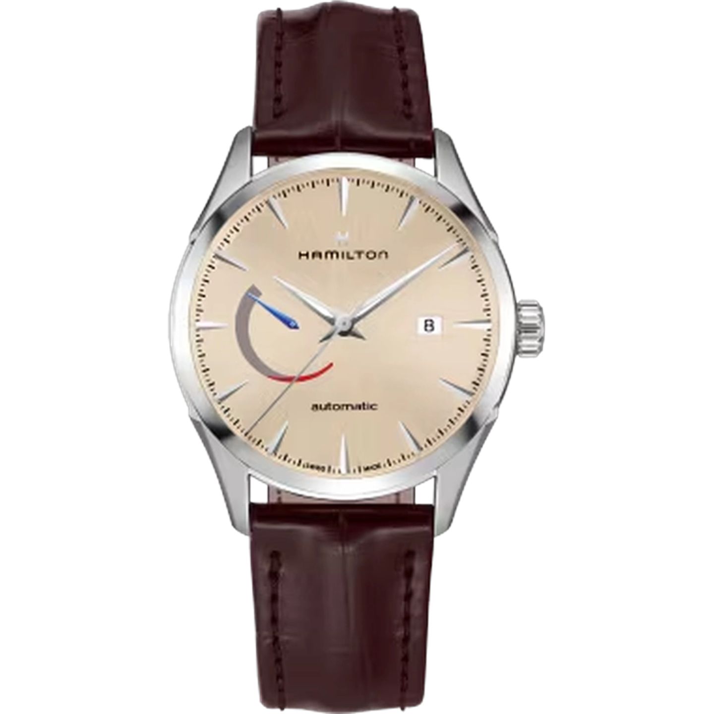 Hamilton Jazzmaster H32635521 (2025) - Beige wijzerplaat 42mm Staal (1/1)