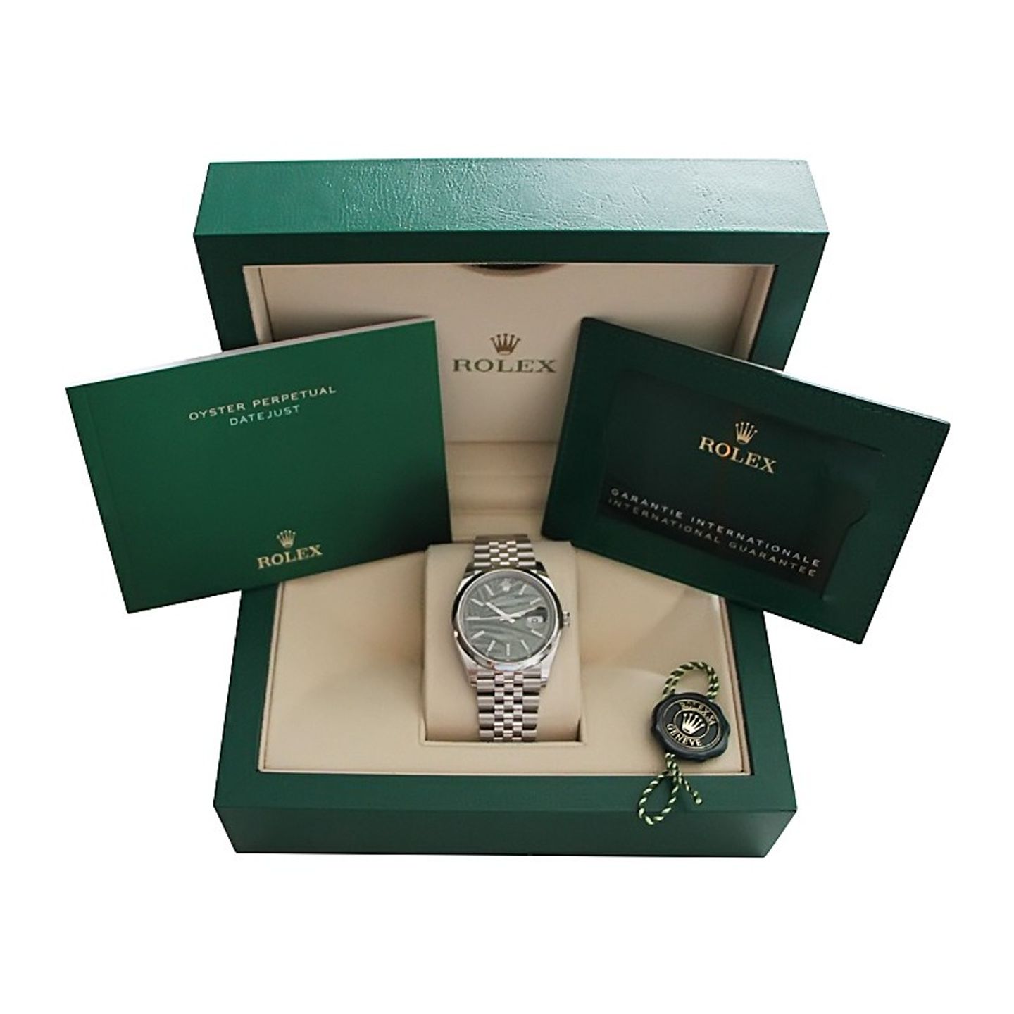 Rolex Datejust 36 126200 (2023) - Green dial 36 mm Steel case (4/4)