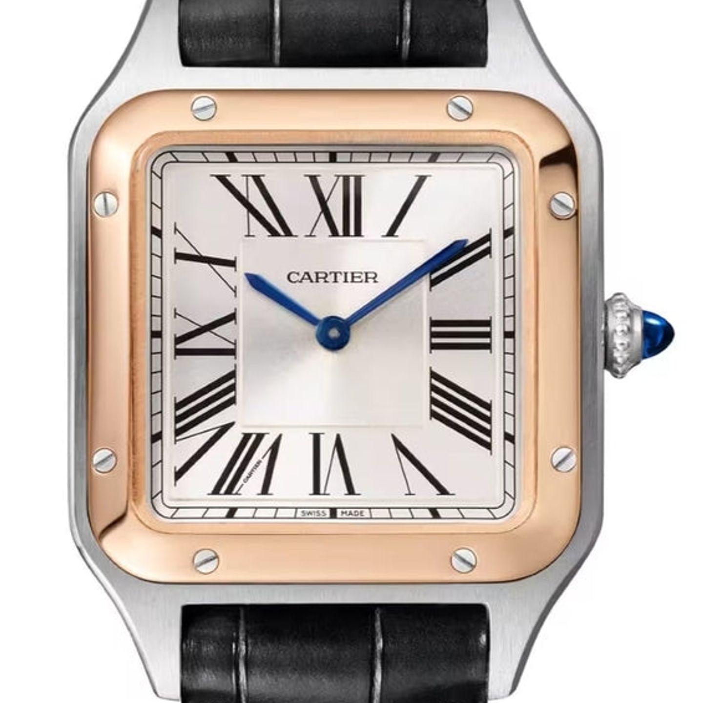 Cartier Santos Dumont W2SA0038 (2026) - Silver dial 28 mm Steel case (2/2)