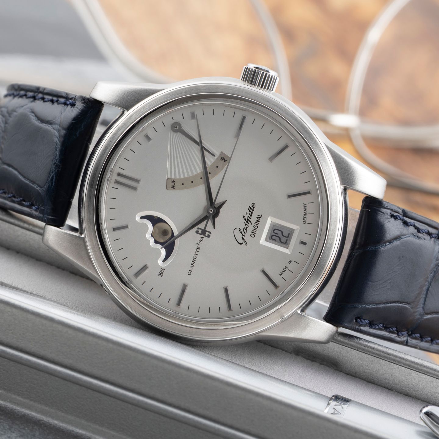 Glashütte Original Senator Power Reserve Display 1-39-44-04-12-04 - (2/8)