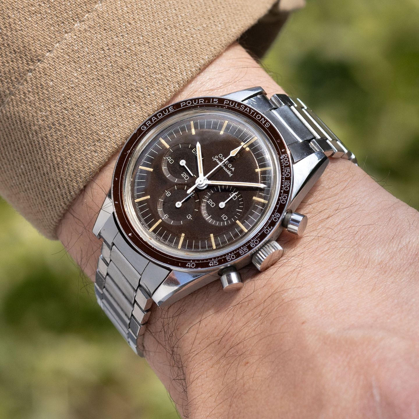 Omega Speedmaster Professional Moonwatch 105.003 (1967) - 42mm Staal (1/8)
