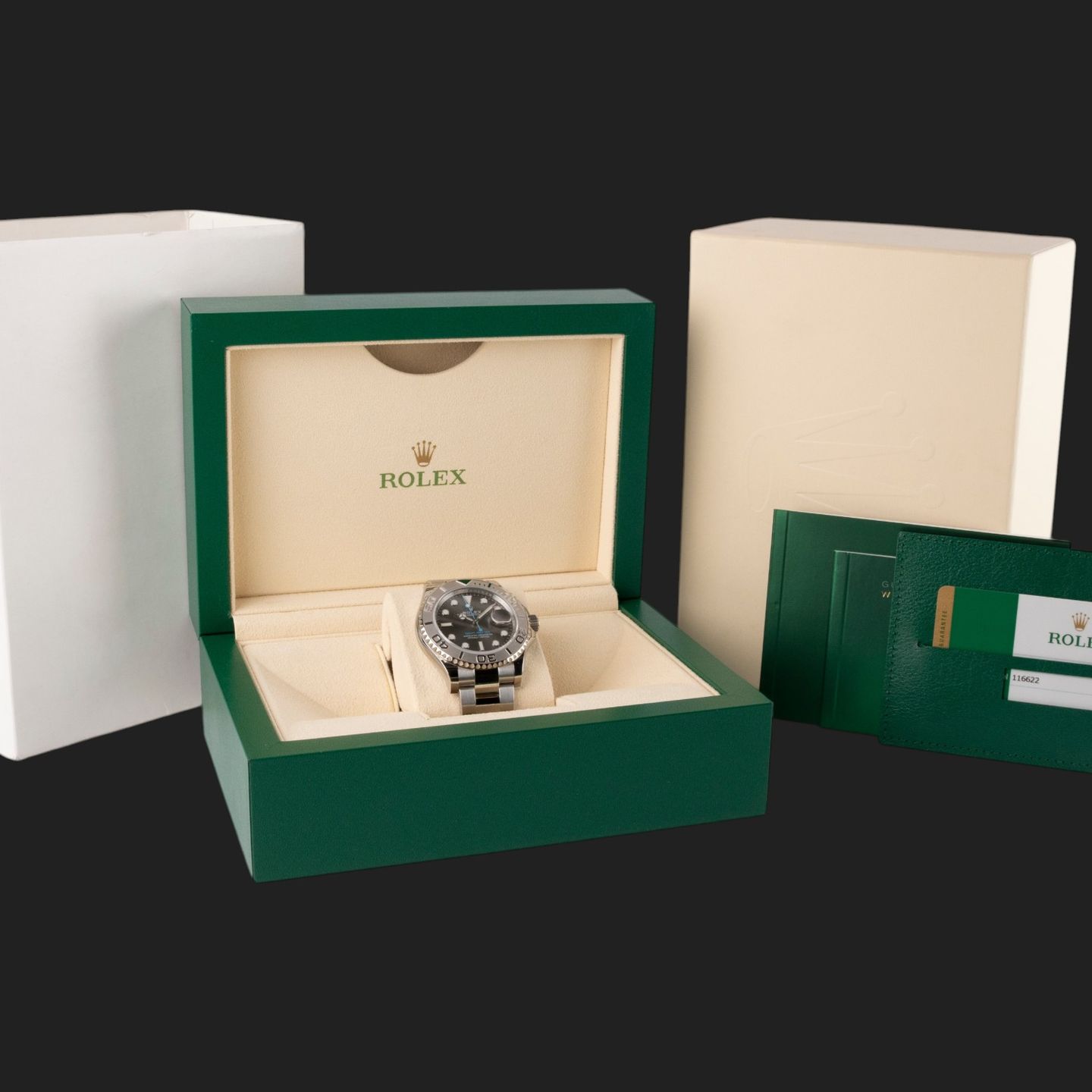 Rolex Yacht-Master 40 116622 (2018) - Grey dial 40 mm Steel case (8/8)