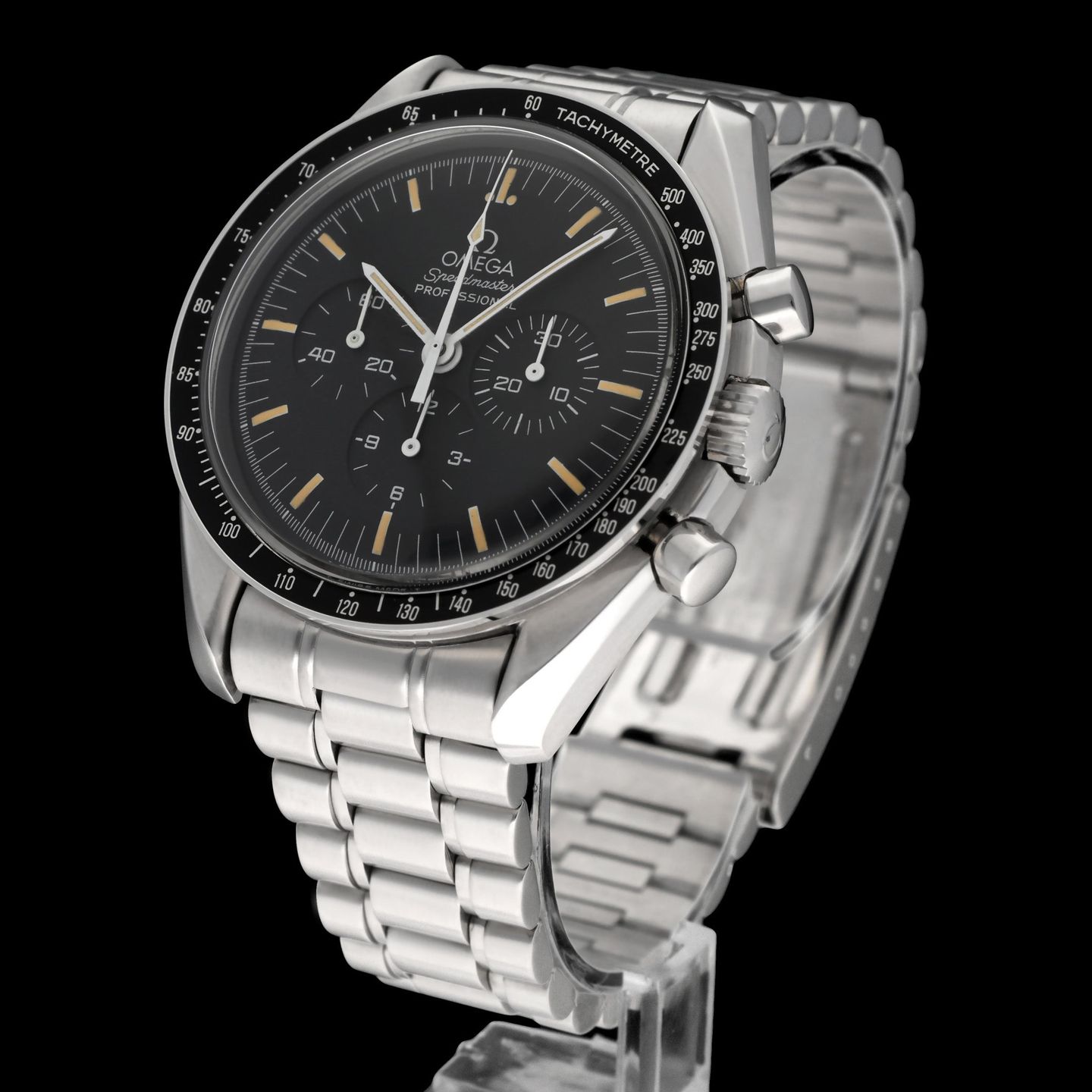 Omega Speedmaster Professional Moonwatch 3590.50 (1993) - Black dial 42 mm Steel case (2/8)