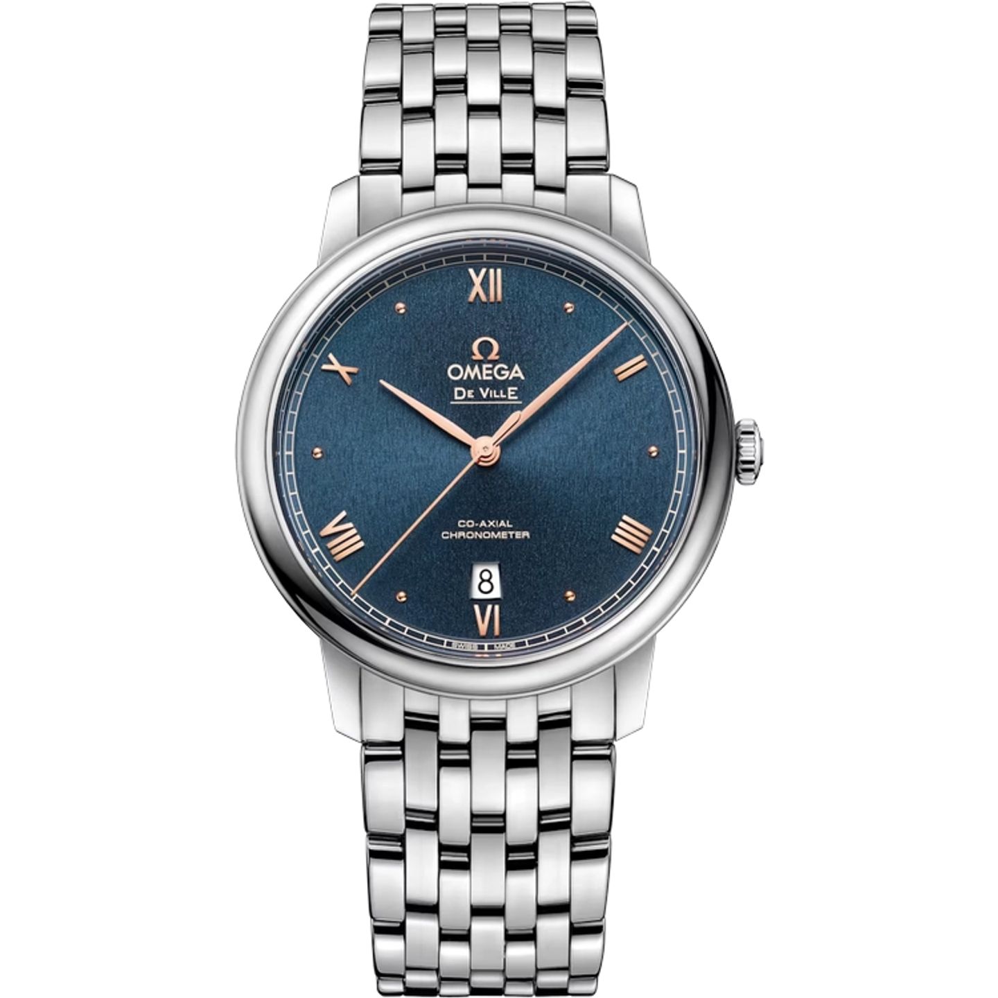 Omega De Ville Prestige 424.10.40.20.03.004 (2025) - Blue dial 40 mm Steel case (1/1)