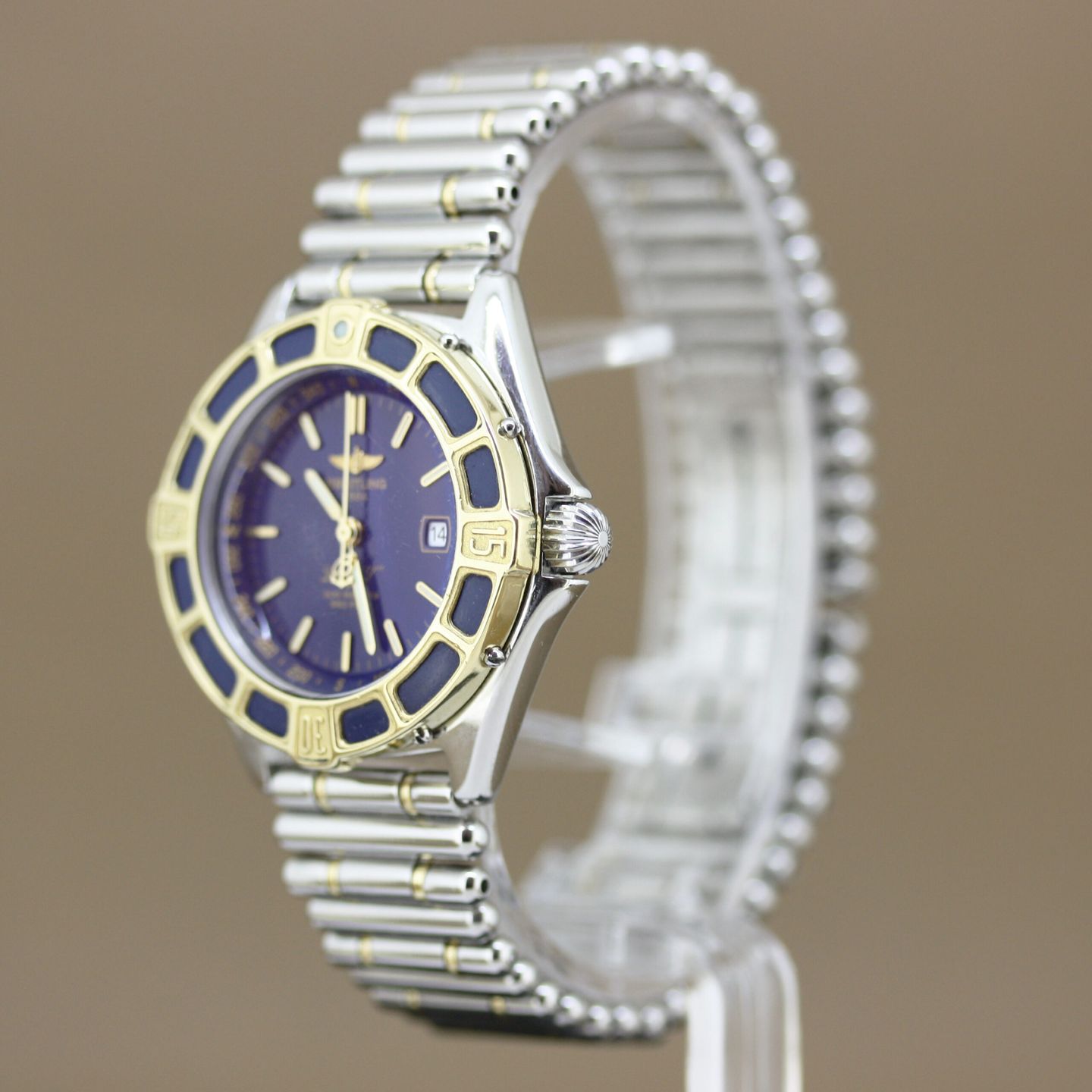 Breitling Lady J D52065 (1994) - Blauw wijzerplaat 31mm Staal (6/8)