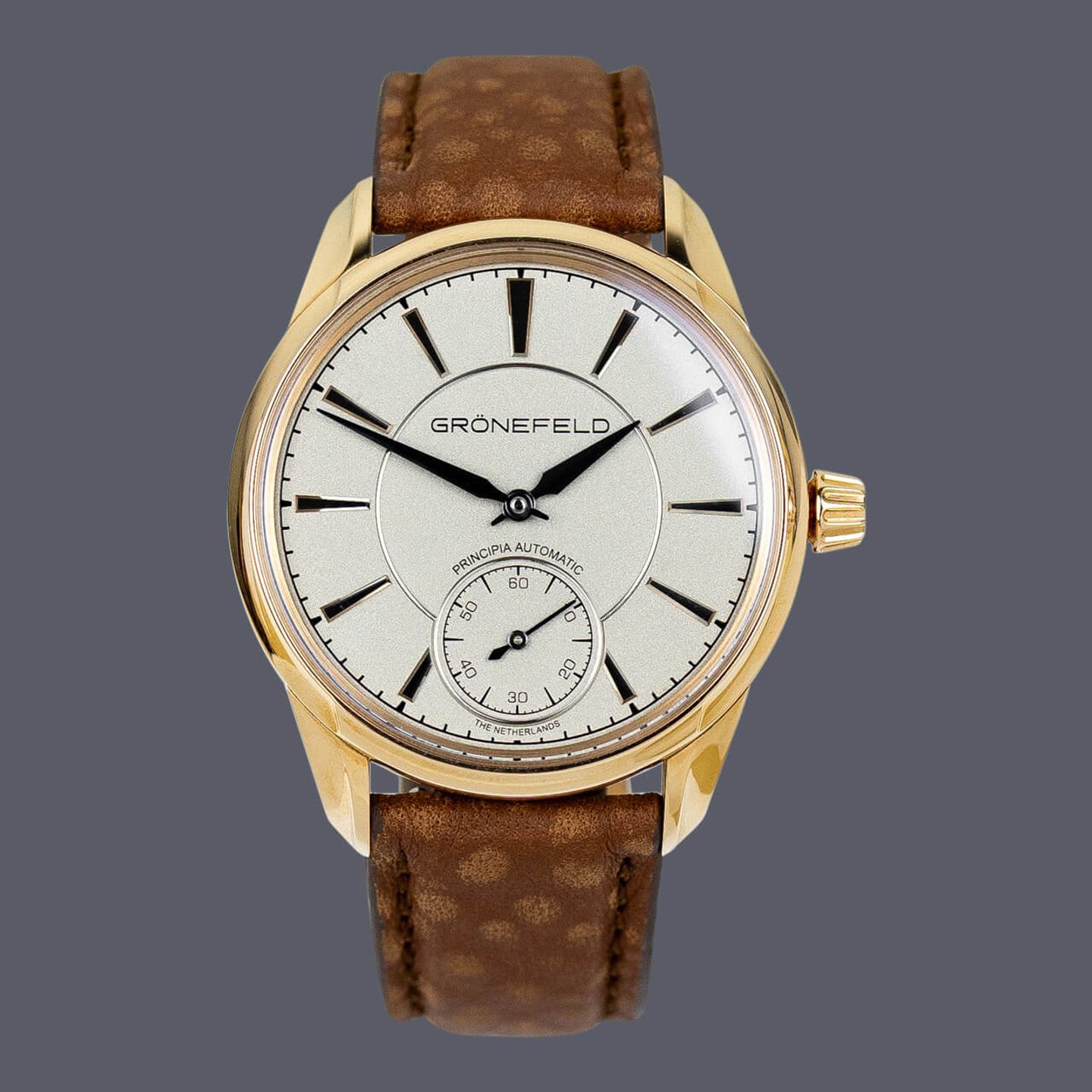 Grönefeld Unknown 1941 (2024) - Champagne dial 40 mm Rose Gold case (1/1)