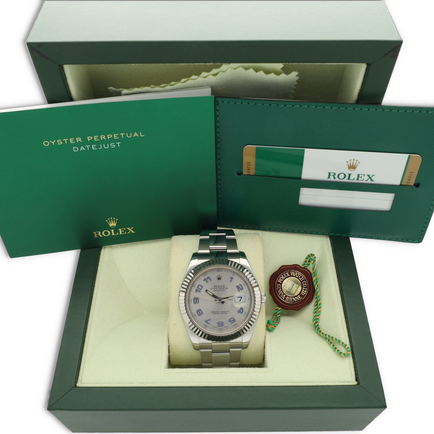 Rolex Datejust 36 116334 (2009) - Zilver wijzerplaat 36mm Staal (8/8)