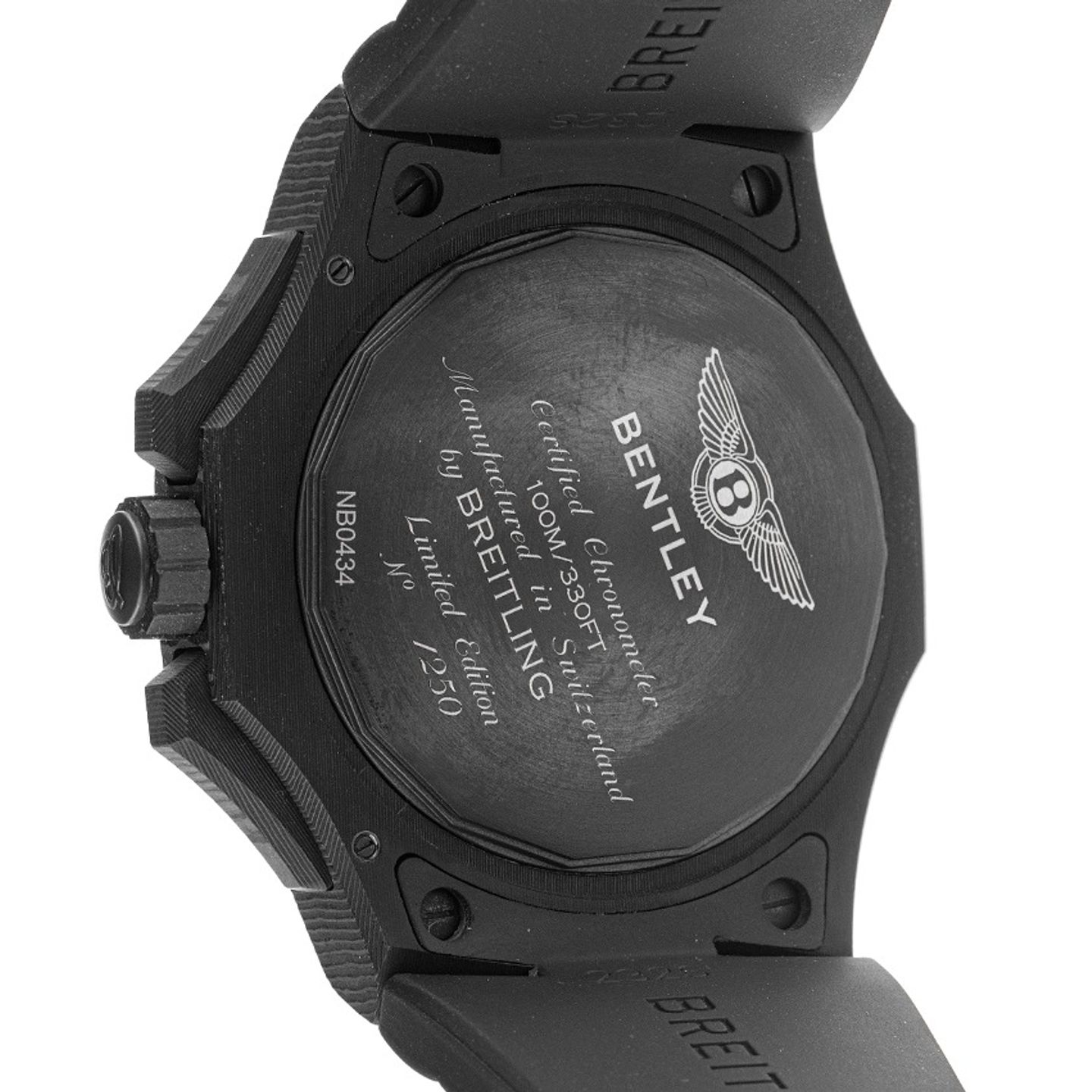 Breitling Bentley B04 GMT NB0434E5/BE94 (2022) - Black dial 45 mm Carbon case (6/7)