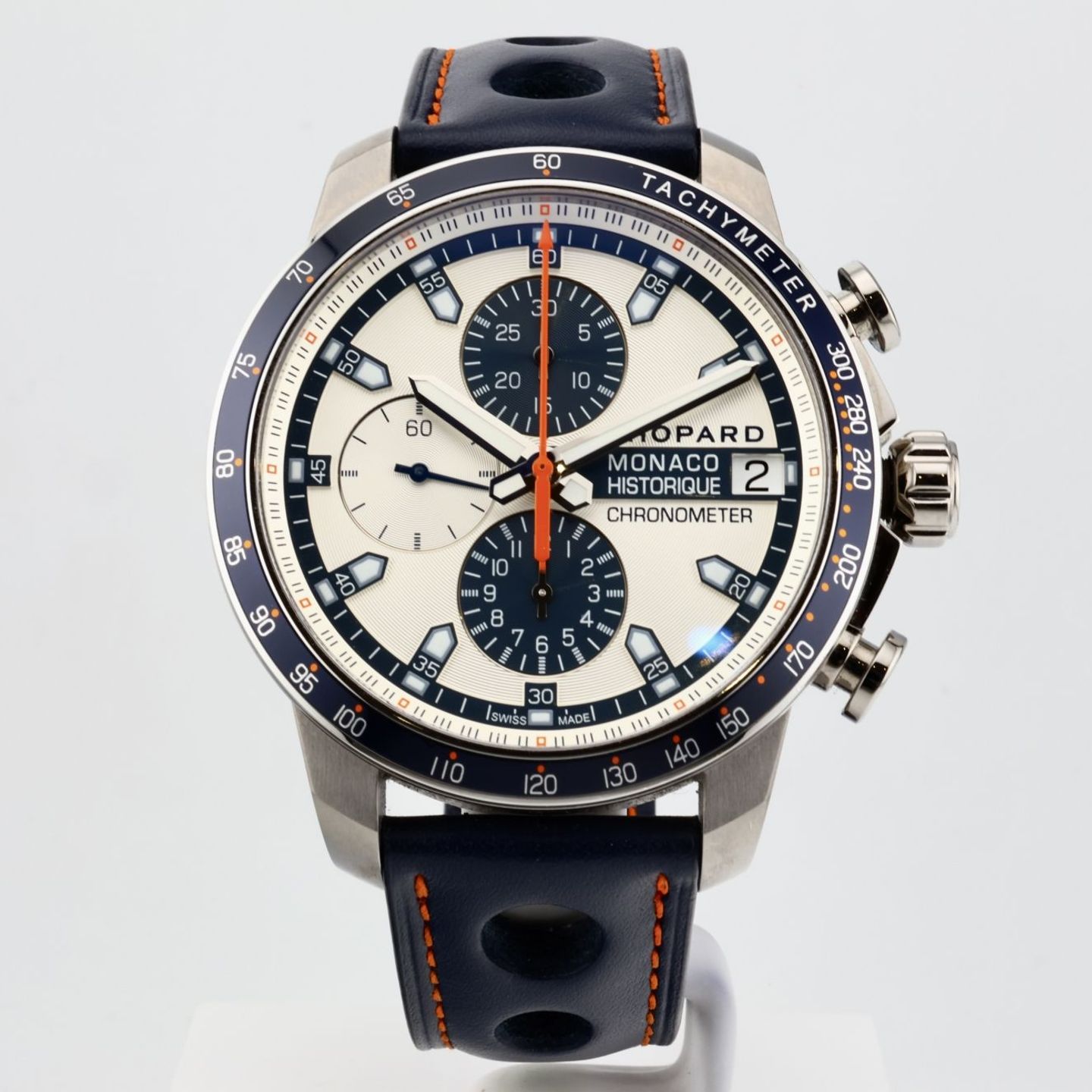 Chopard Grand Prix de Monaco Historique 168570-3004 (2018) - Zilver wijzerplaat 44mm Titanium (1/2)
