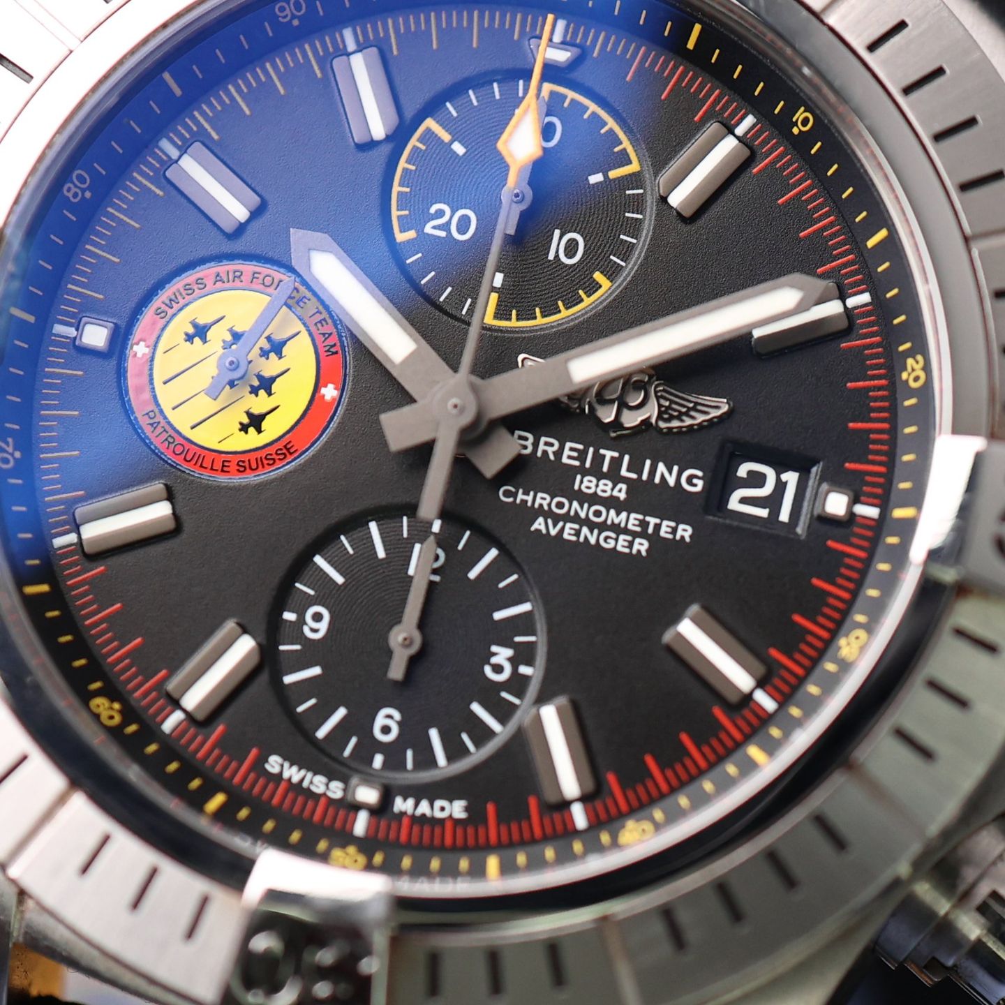 Breitling Avenger A13317 (2021) - 45 mm Steel case (5/6)