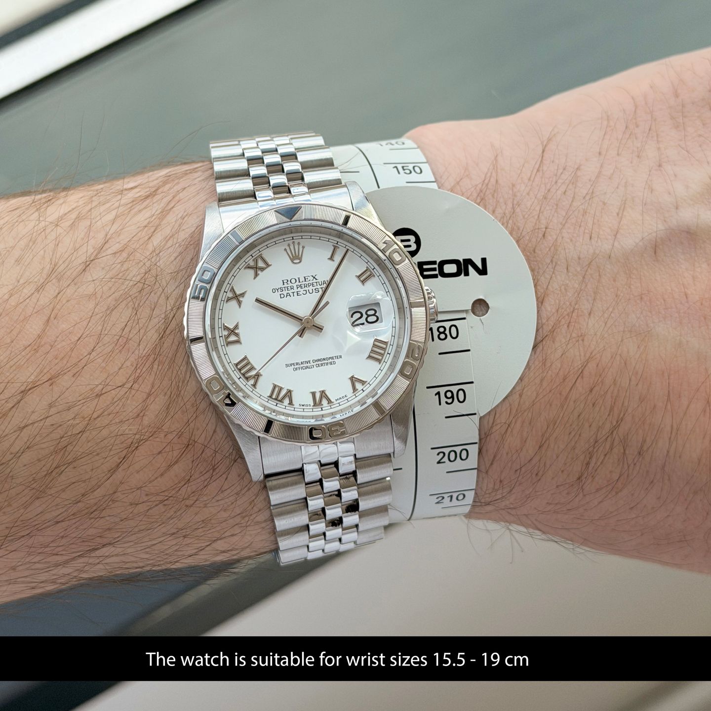 Rolex Datejust Turn-O-Graph 16264 (1999) - 36mm Staal (2/8)