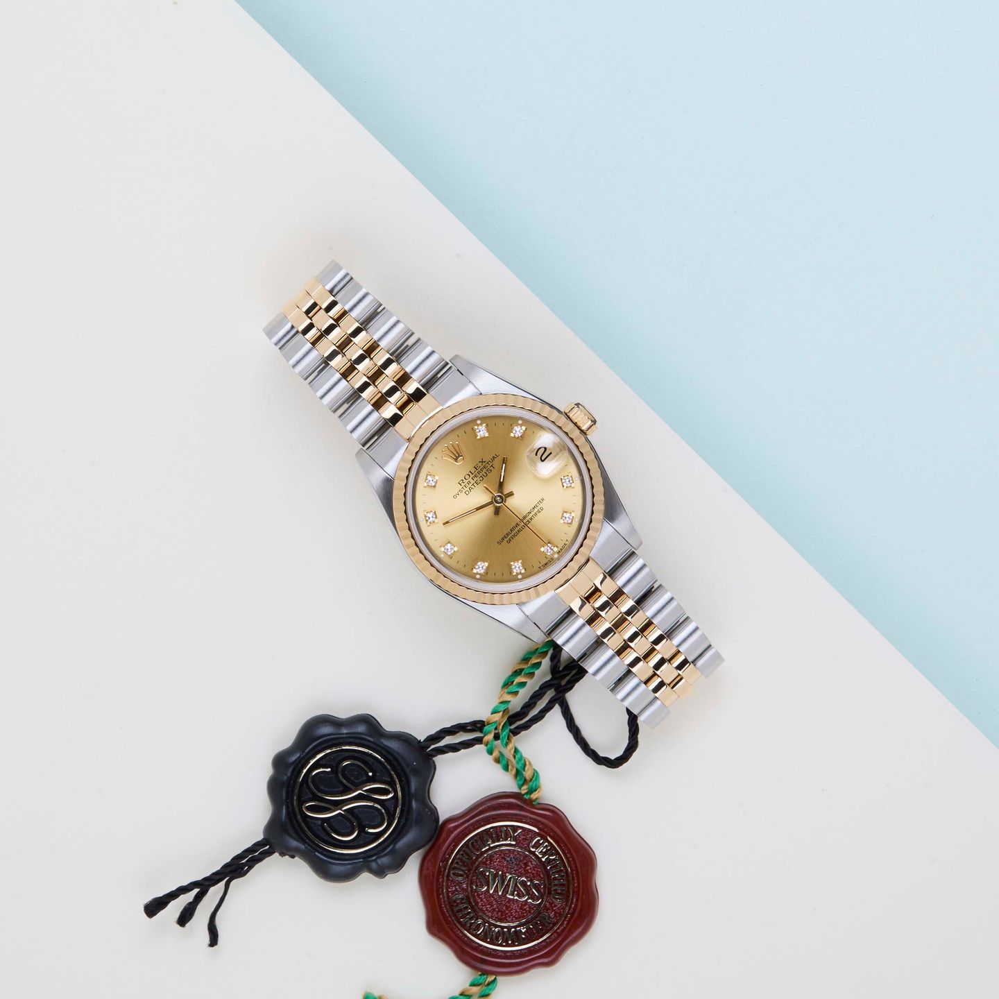 Rolex Datejust 31 68273 (1994) - 31mm Goud/Staal (2/8)