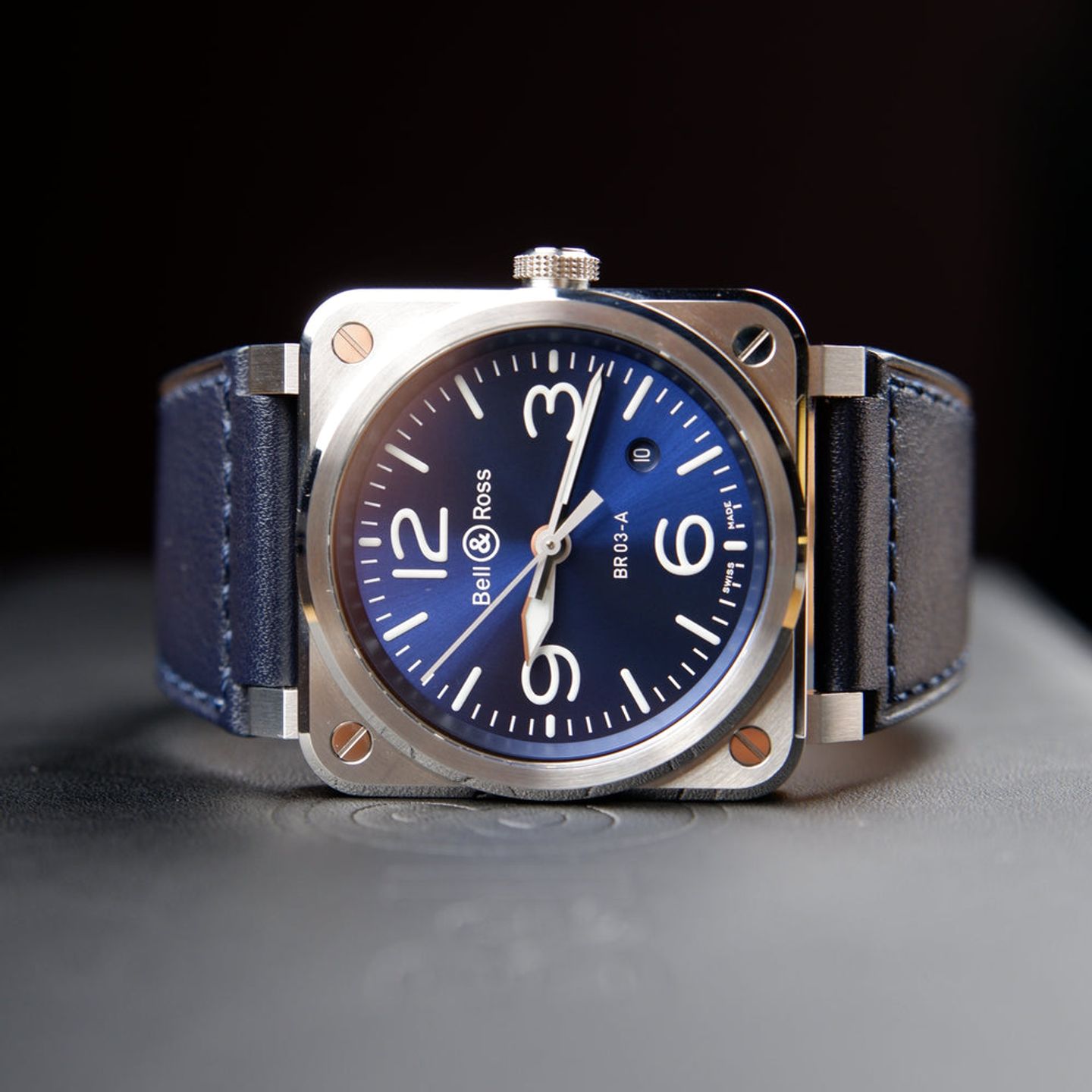 Bell & Ross BR 03 BR03A-BLU-ST/SCA - (1/2)