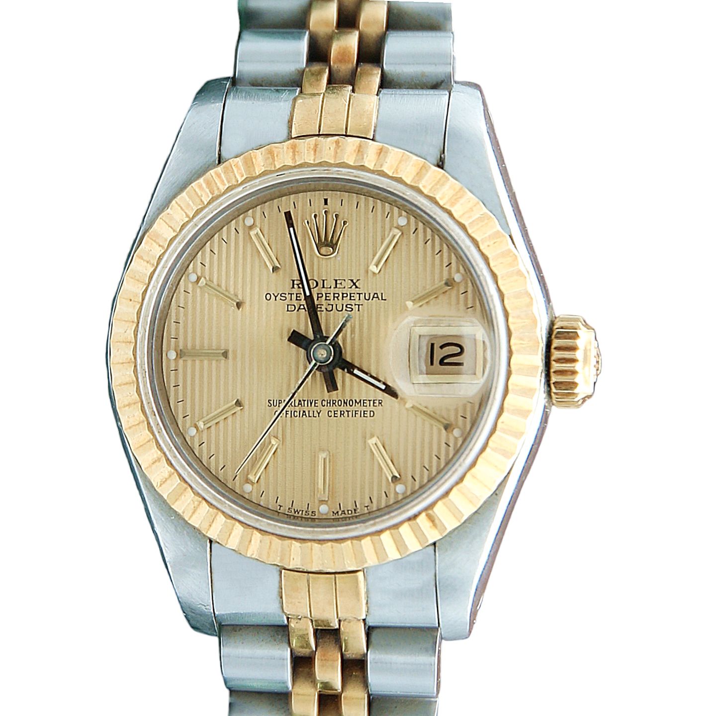 Rolex Lady-Datejust 69173 (Onbekend (willekeurig serienummer)) - 26mm Goud/Staal (1/7)