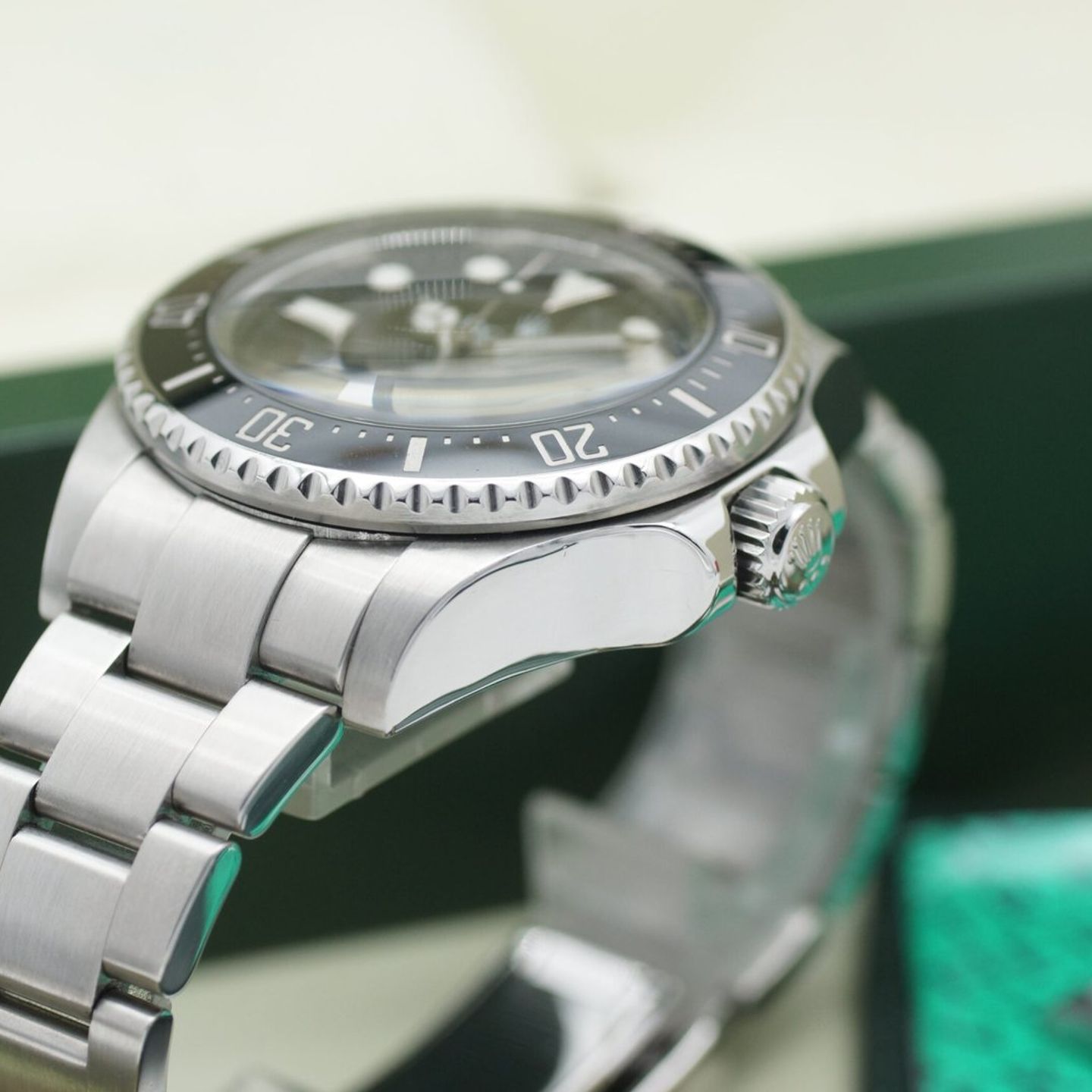 Rolex Sea-Dweller Deepsea 116660 (2010) - Zwart wijzerplaat 44mm Staal (7/8)