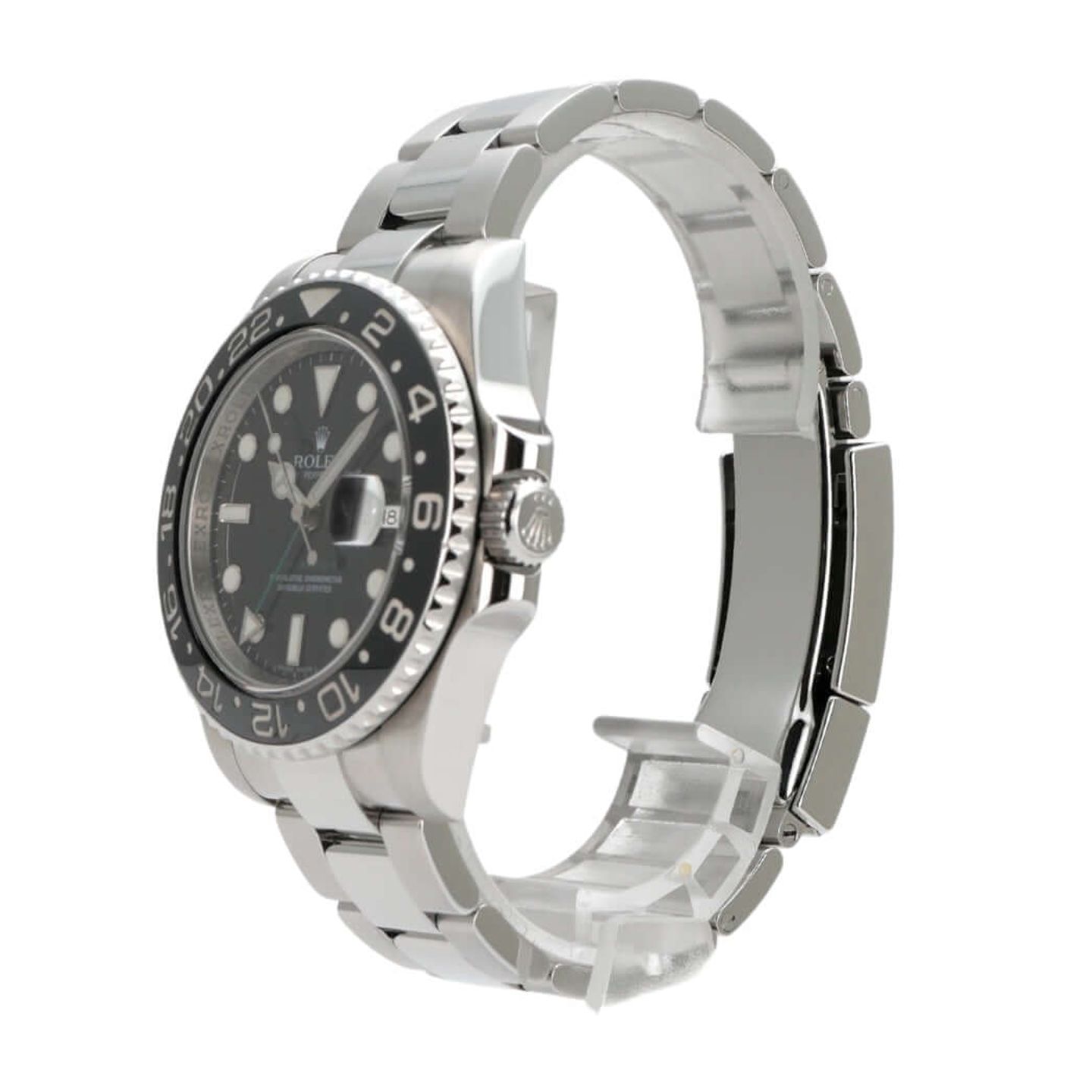 Rolex GMT-Master II 116710LN (2008) - Zwart wijzerplaat 40mm Staal (3/8)