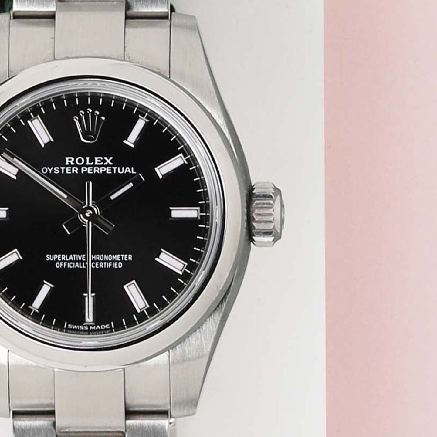 Rolex Oyster Perpetual 26 176200 (2020) - 26 mm Steel case (5/8)