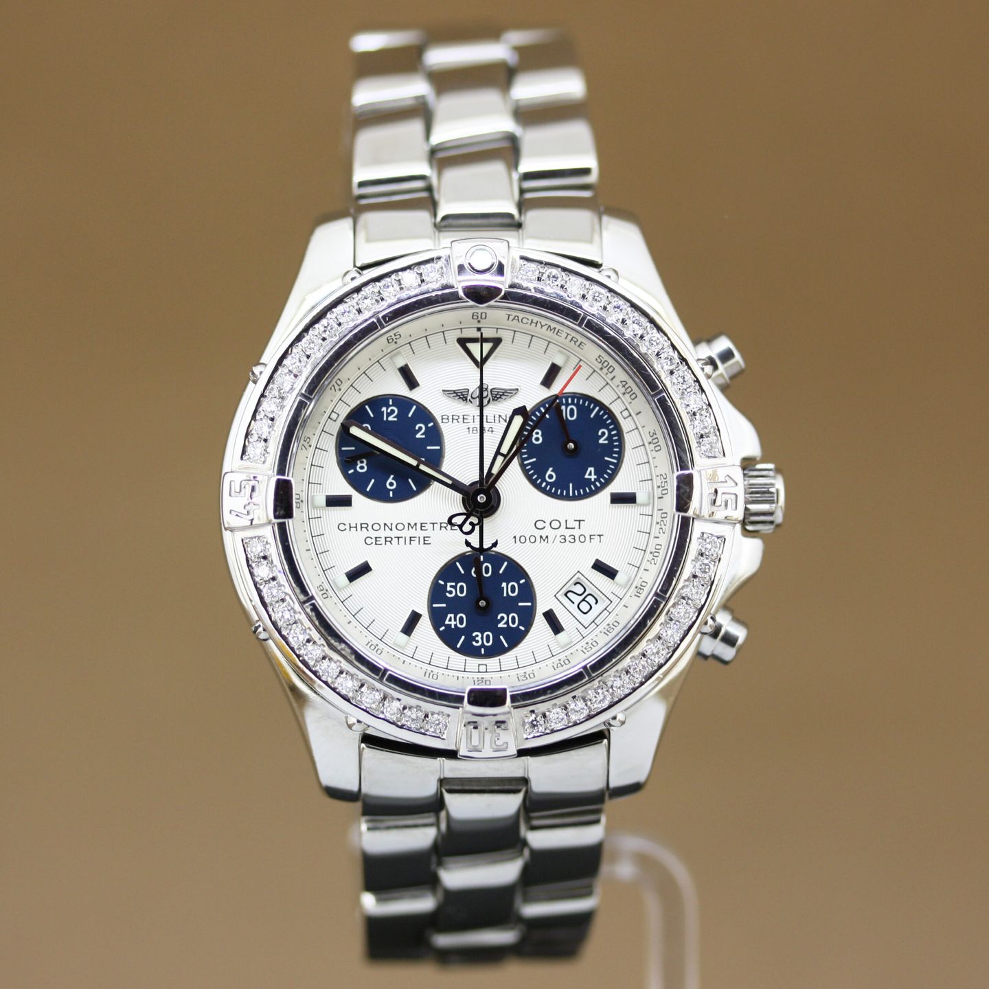 Breitling Colt Chronograph A73350 (2003) - 38 mm Steel case (1/8)