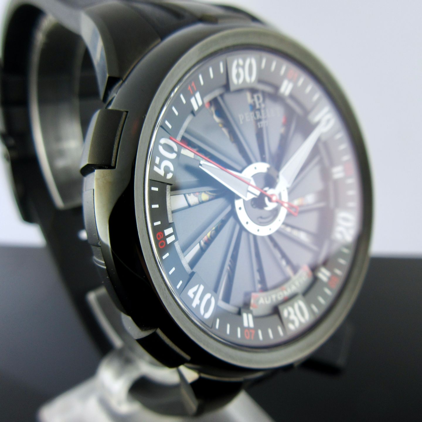 Perrelet Unknown A1051/S2 (2025) - Black dial 48 mm Steel case (5/8)