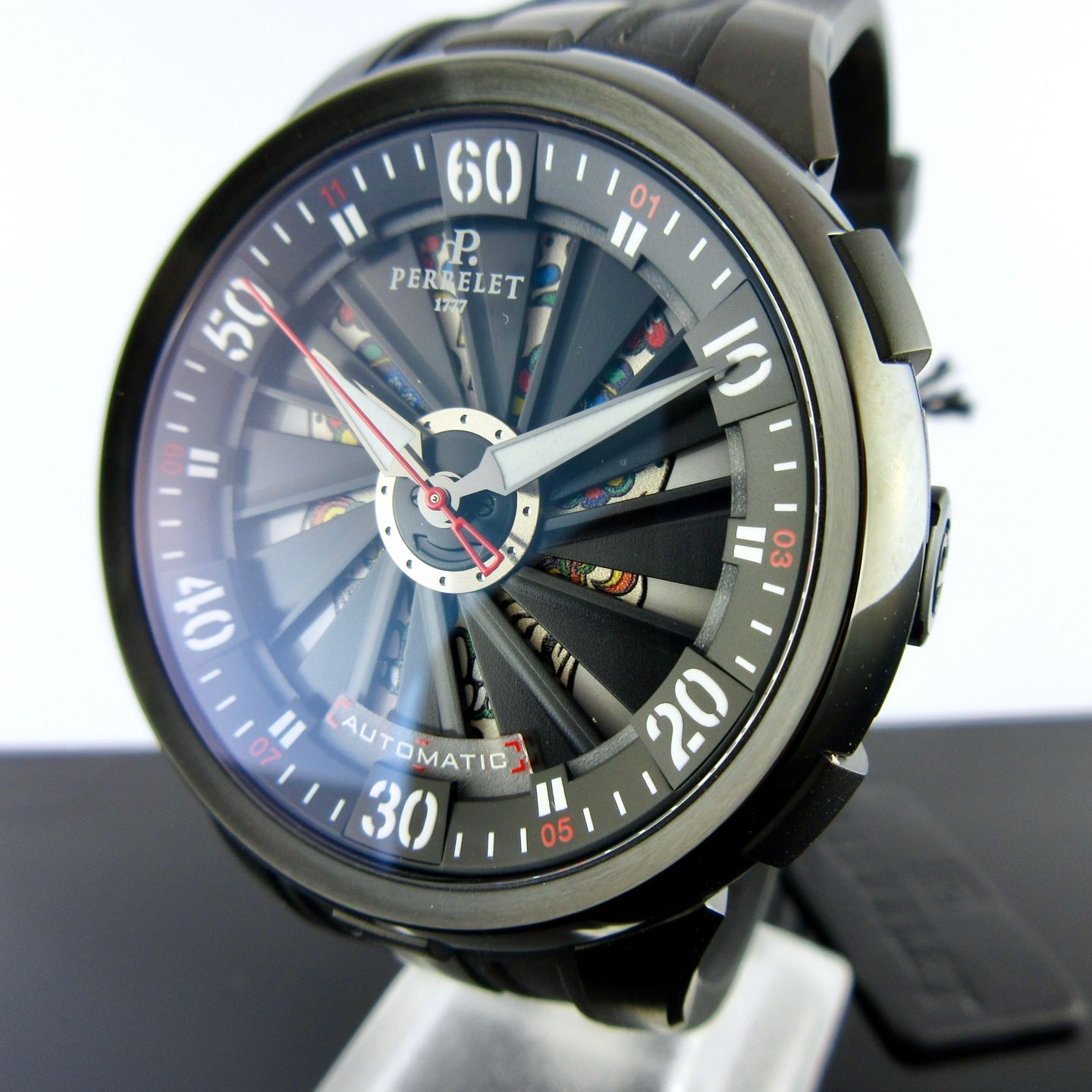 Perrelet Unknown A1051/S2 (2025) - Black dial 48 mm Steel case (3/8)