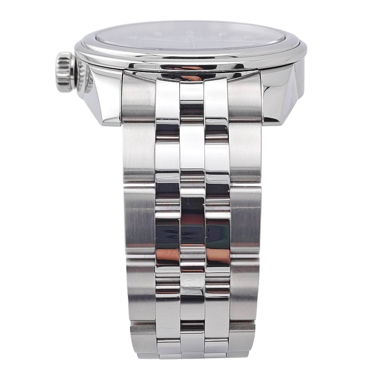 Tudor Glamour Date-Day 56000 (Onbekend (willekeurig serienummer)) - Zwart wijzerplaat 39mm Staal (6/8)