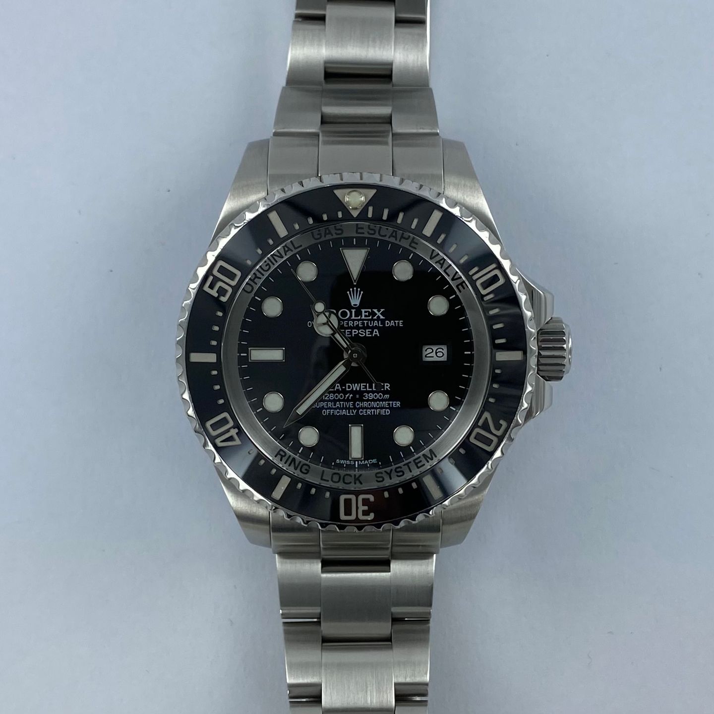 Rolex Sea-Dweller Deepsea 116660 (2012) - Zwart wijzerplaat 44mm Staal (5/6)