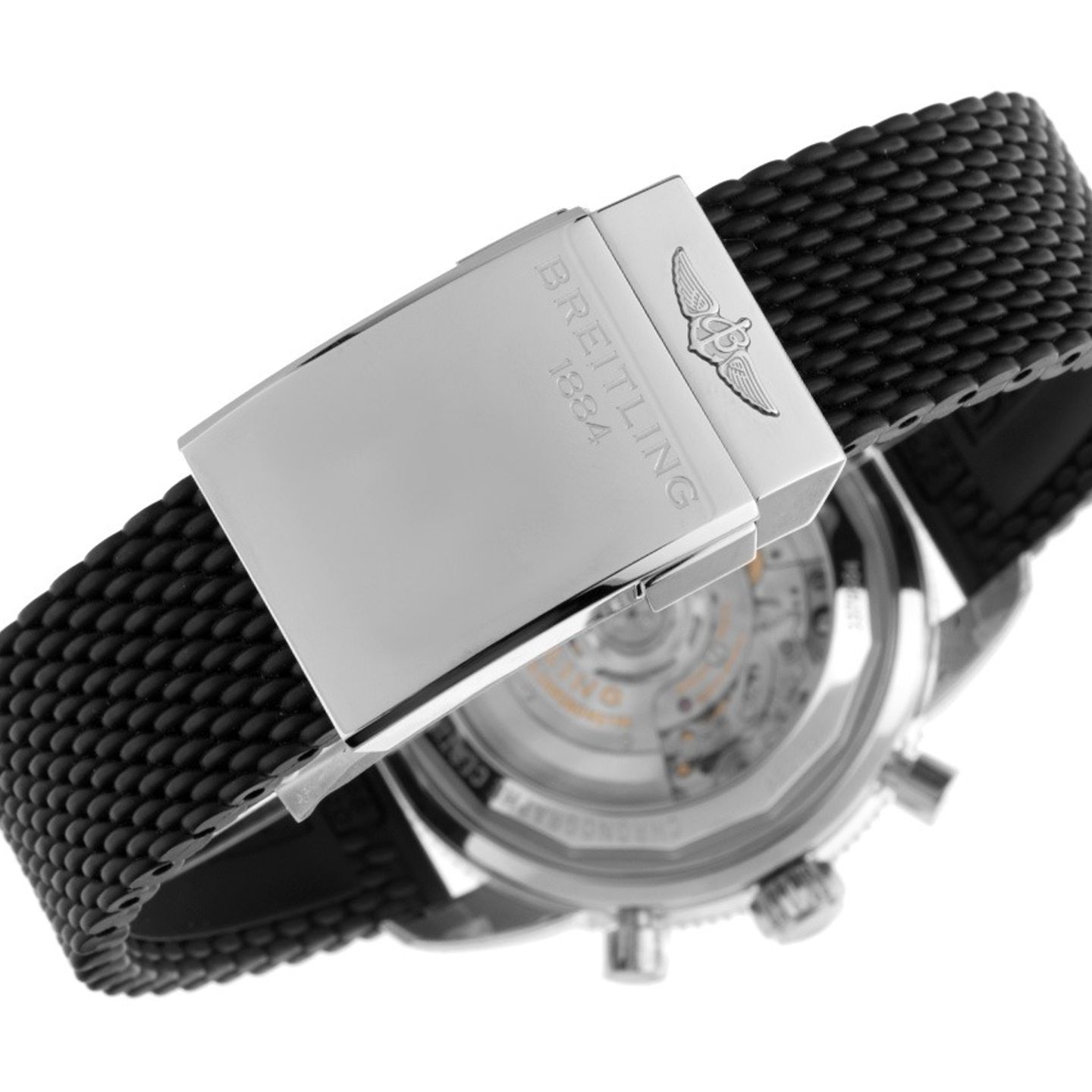 Breitling Superocean Heritage II Chronograph AB0162121G1S1 (2025) - Silver dial 44 mm Steel case (7/7)