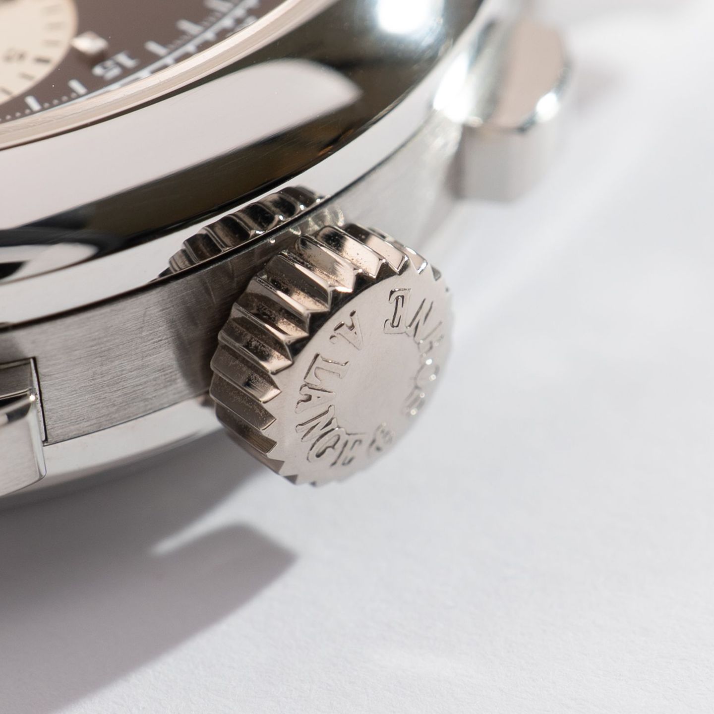 A. Lange & Söhne Datograph 403.035 (2000) - Black dial 39 mm Platinum case (6/8)