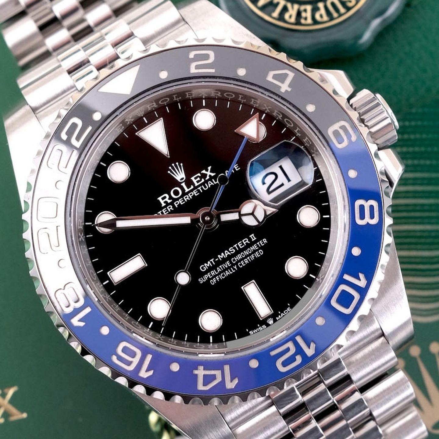 Rolex GMT-Master II 126710BLNR (2020) - Black dial 40 mm Steel case (1/8)