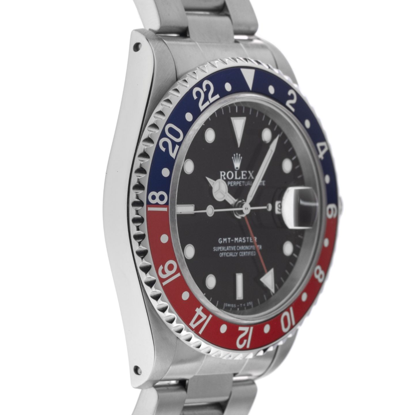 Rolex GMT-Master 16700 (1997) - Zwart wijzerplaat 40mm Staal (5/8)