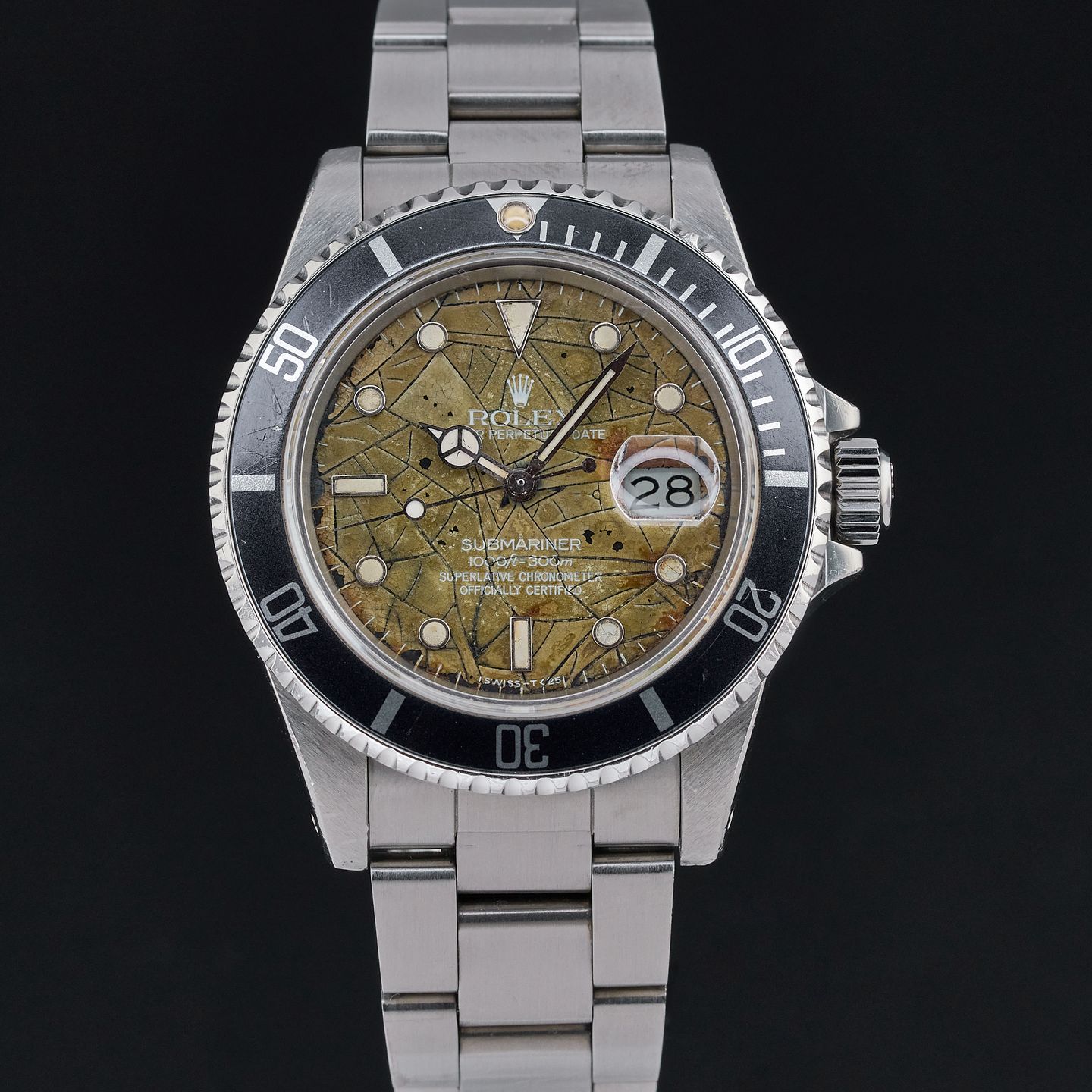 Rolex Submariner Date 16800 (1984) - Black dial 40 mm Steel case (3/7)
