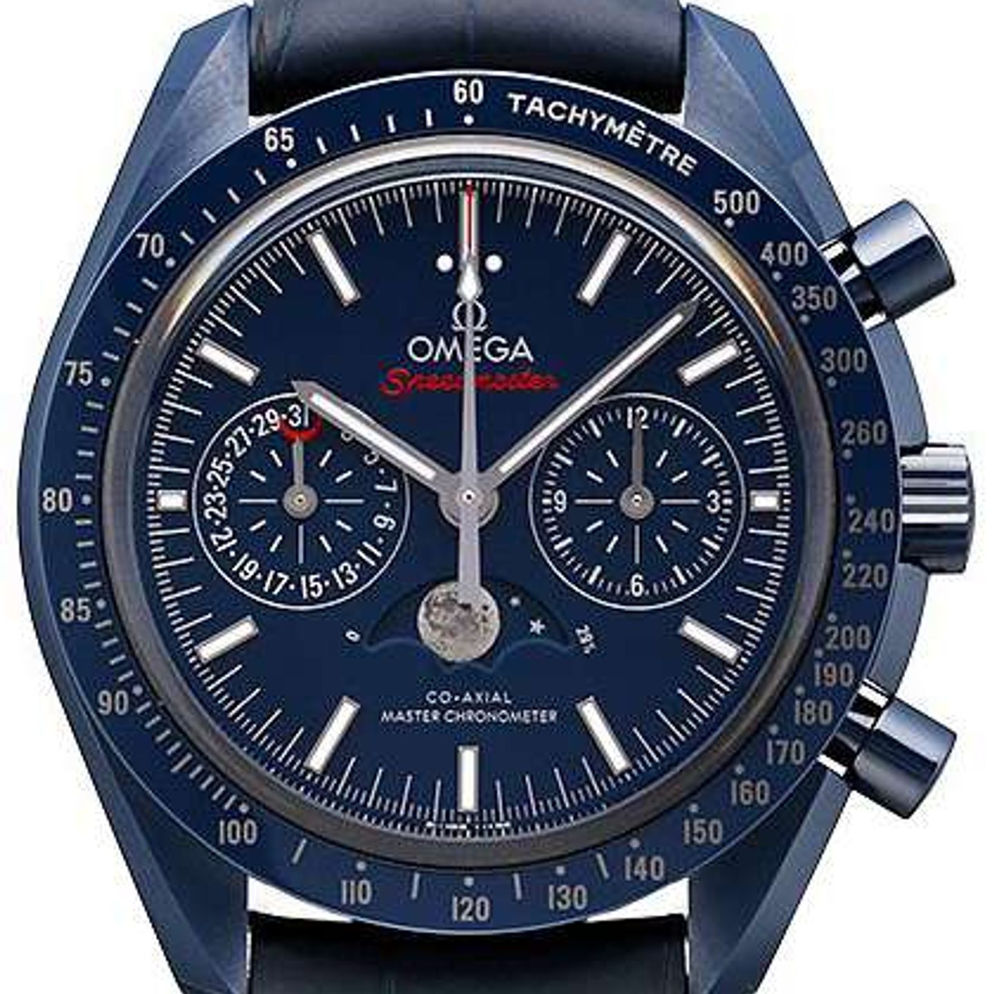 Omega Speedmaster Professional Moonwatch Moonphase 304.33.44.52.03.001 (2024) - Blue dial 44 mm Steel case (1/1)