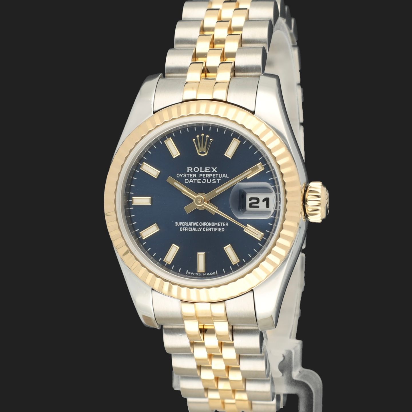 Rolex Lady-Datejust 179173 (2012) - 26 mm Gold/Steel case (1/7)