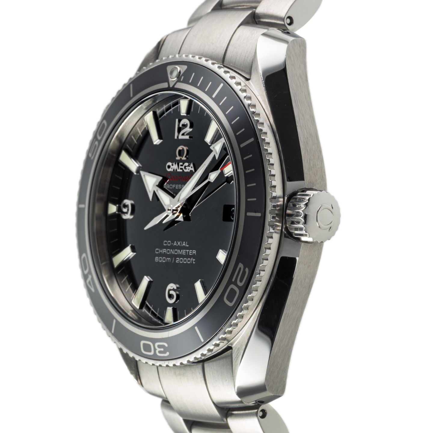 Omega Seamaster Planet Ocean 222.30.42.20.01.001 (2010) - Zwart wijzerplaat 42mm Staal (6/8)