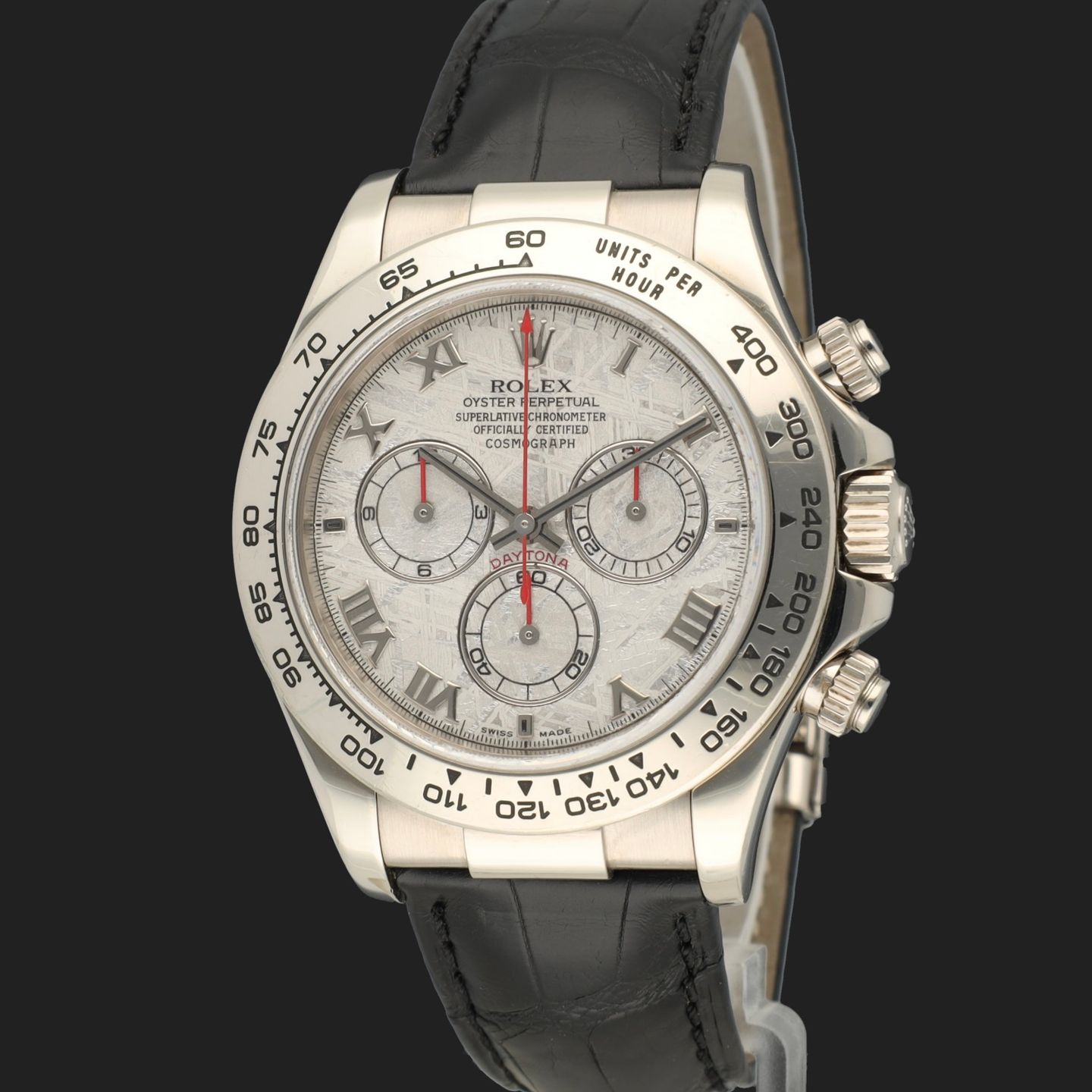 Rolex Daytona 116519 (2005) - 40 mm White Gold case (1/8)