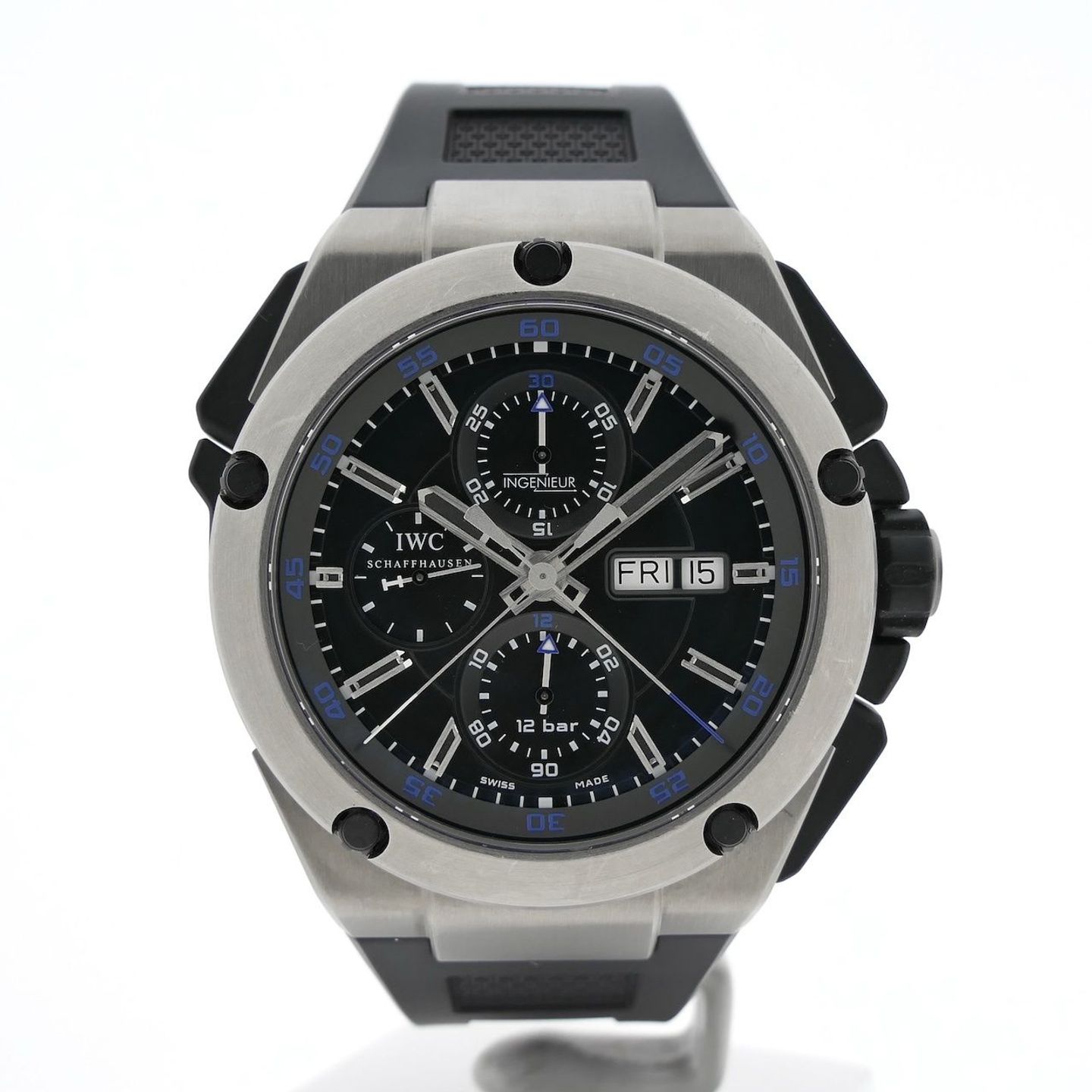 IWC Ingenieur Double Chronograph Titanium IW376501 - (1/8)