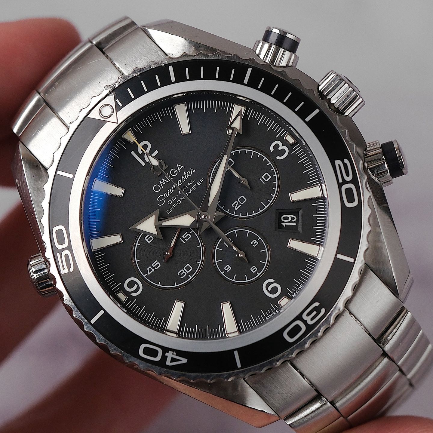 Omega Seamaster Planet Ocean Chronograph 2210.50.00 - (1/5)